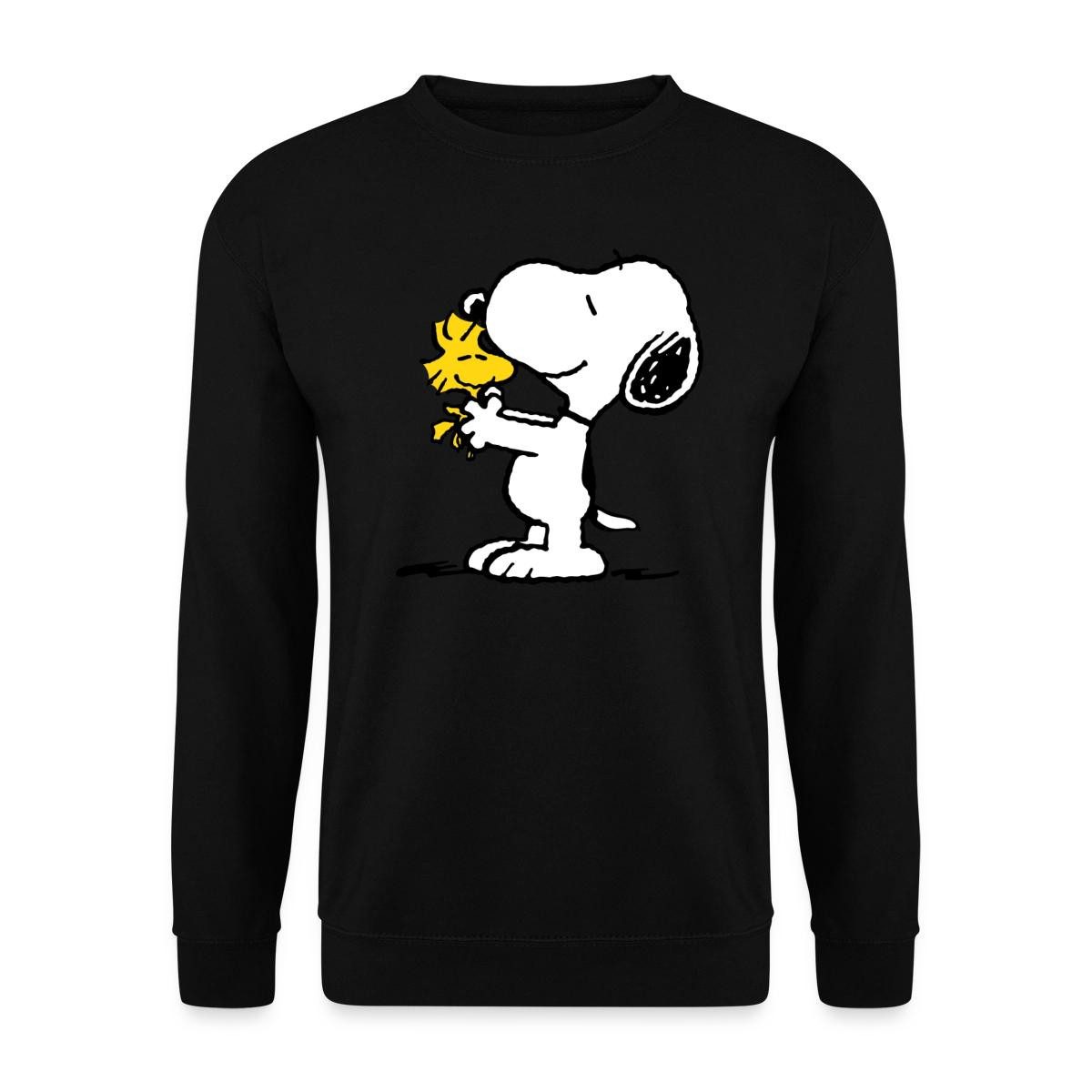 Spreadshirt Sweatshirt Peanuts Snoopy Und Woodstock Unisex Pullover (1-tlg)