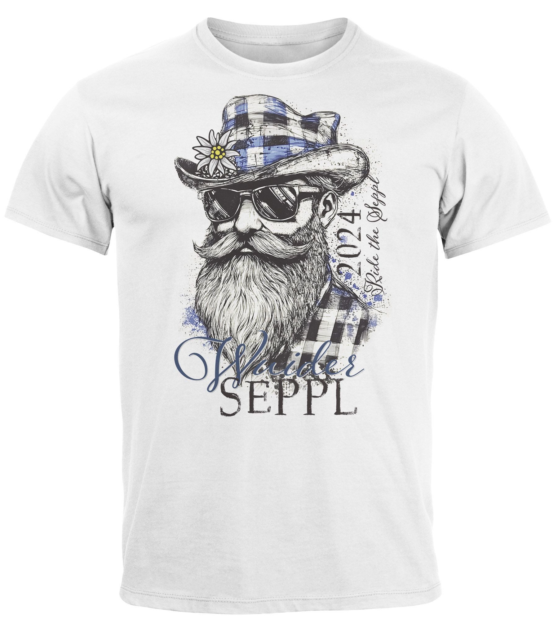 Neverless Print-Shirt Herren T-Shirt Trachtenshirt Bayern günstig online kaufen
