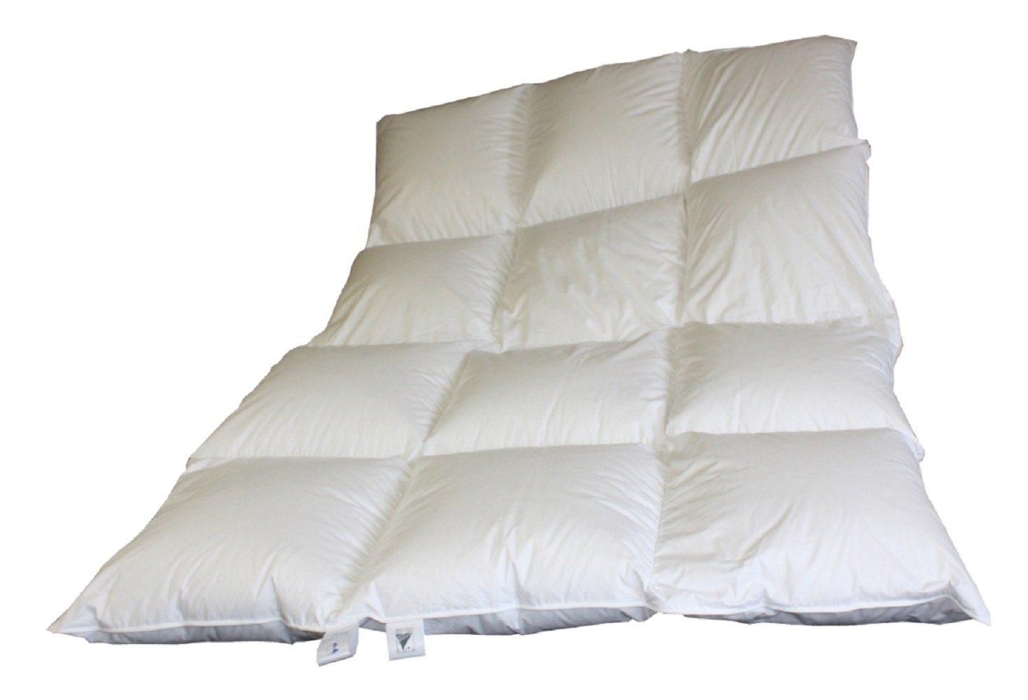 weißer Winterdecke White 3x4 Hofmann, Gänsedaunen Sibiria Daunenbettdecke, 1A Daunenbett 1, Füllung: 100% Winterbett Klasse Betten 1040g sibirischer 135x20, neuer Daunendecke Schneegänseflaum,