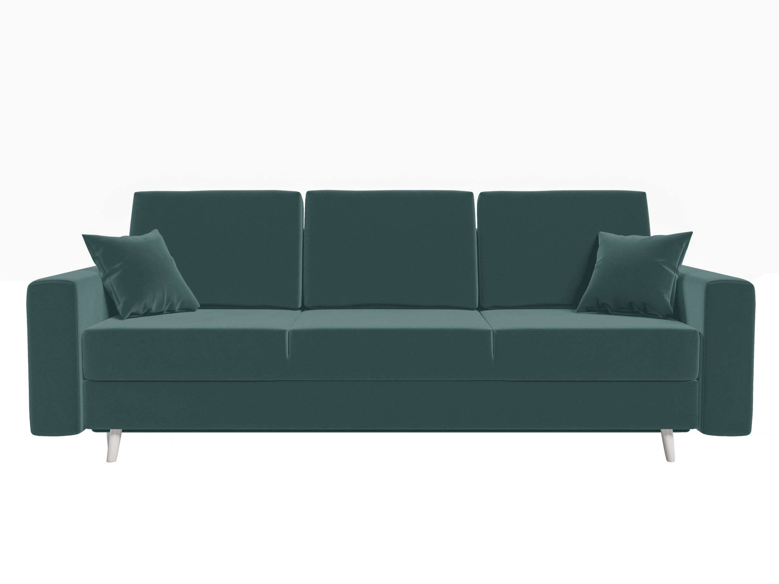 Carmen, Sofa, mit Design Modern Stylefy Sitzkomfort, Schlafsofa, 3-Sitzer Bettfunktion, Bettkasten, mit