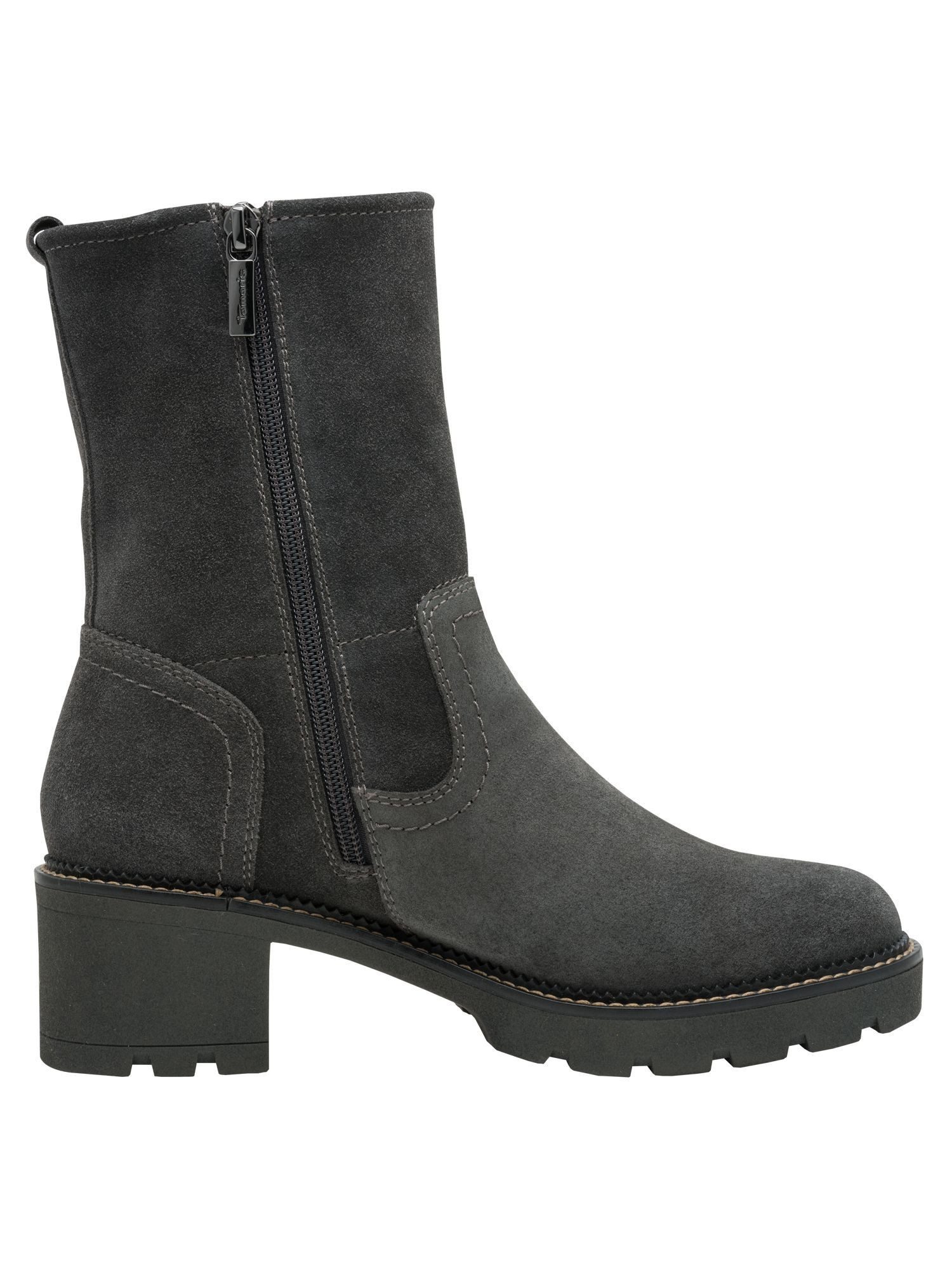 Tamaris WIDE FIT comfortFit, Removable Sock aus Leder Stiefelette comfortFit