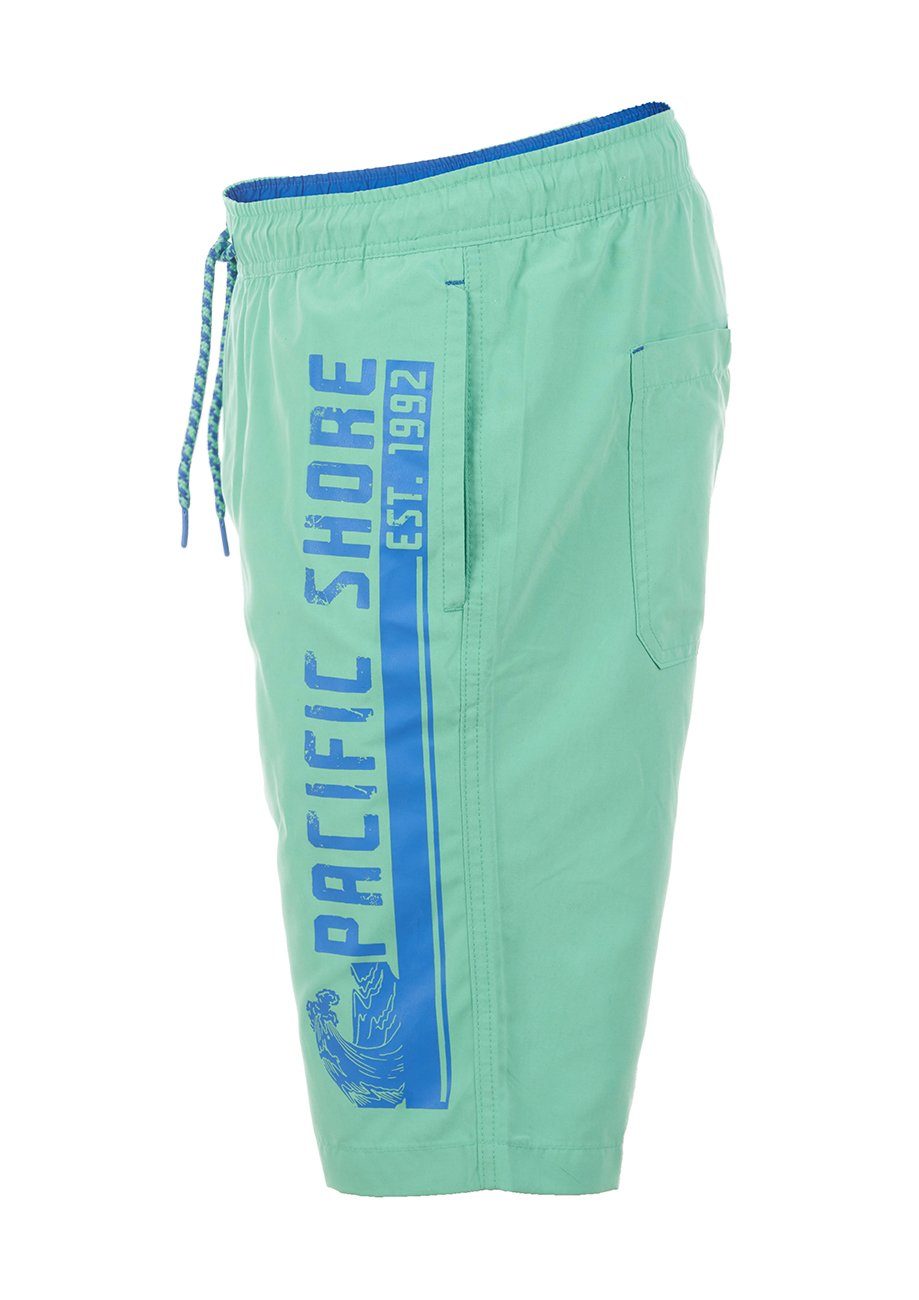 riverso Badeshorts Herren Badehose RIVJannik Regular Fit (1-St) Sportshorts mit Kordelzug