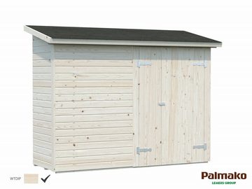 Palmako Gerätehaus Leif 2,2 Holz Gartenhaus, BxT: 234x95 cm