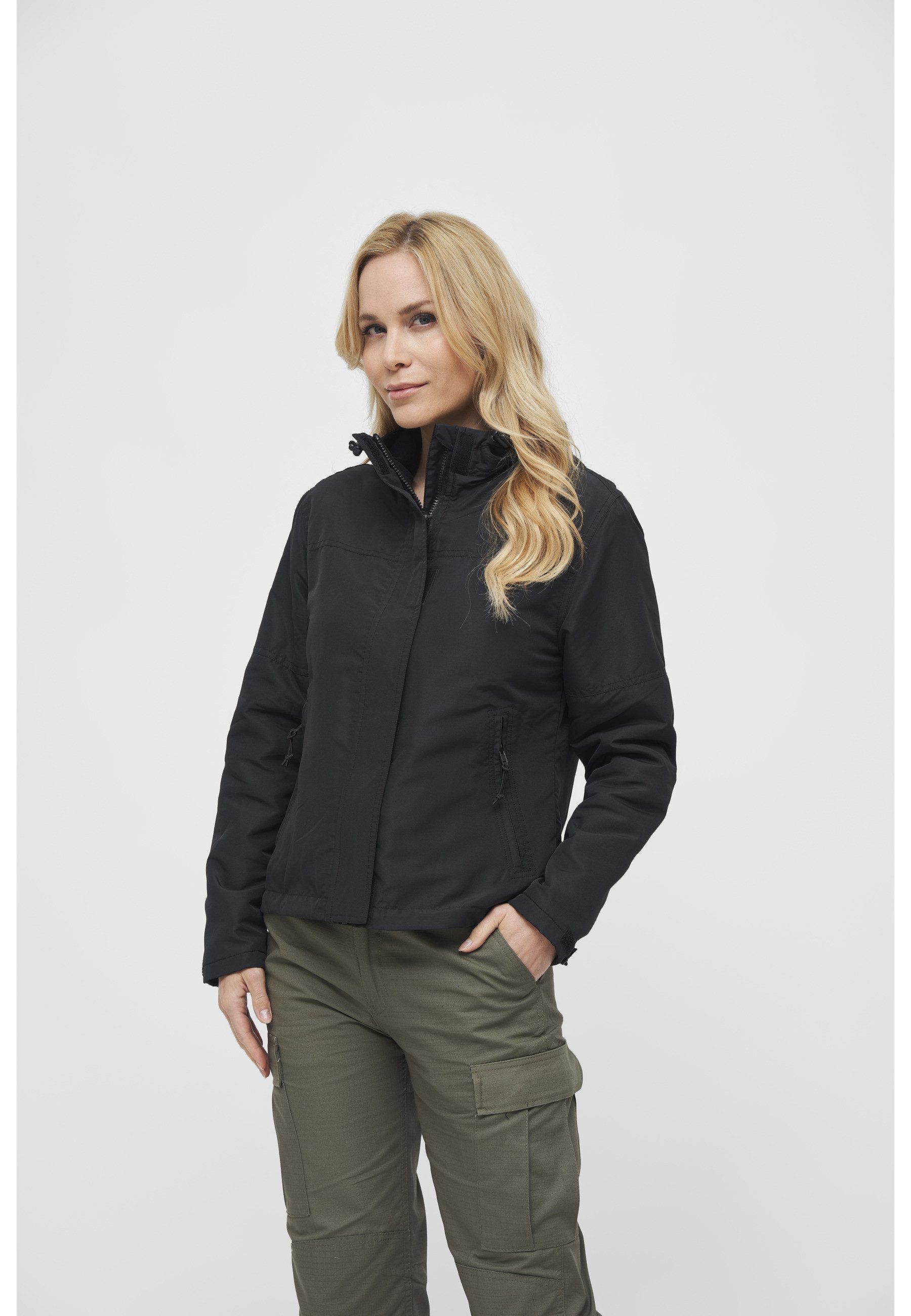 Brandit Allwetterjacke Brandit Damen Ladies Windbreaker Frontzip (1-St) – Bild 4 von 5