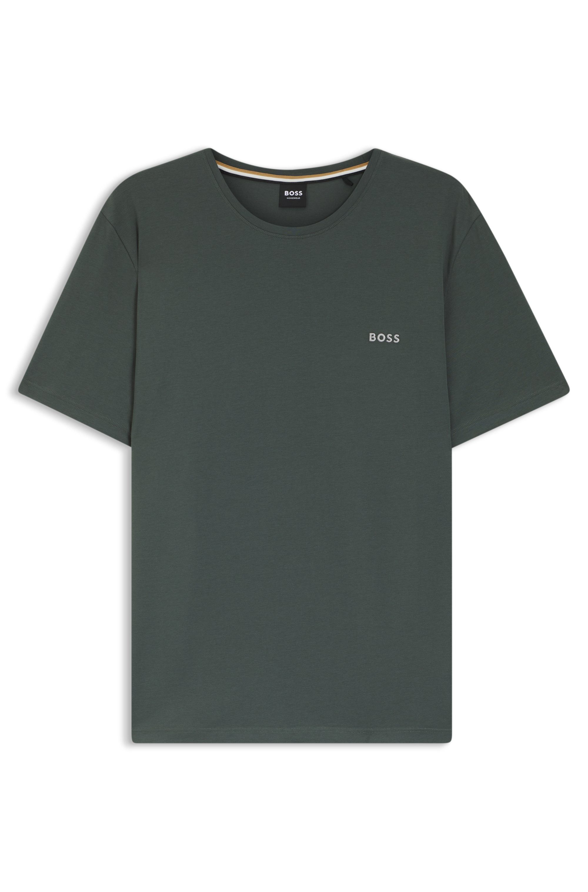 BOSS T-Shirt Mix&Match T-Shirt R mit Logostickerei