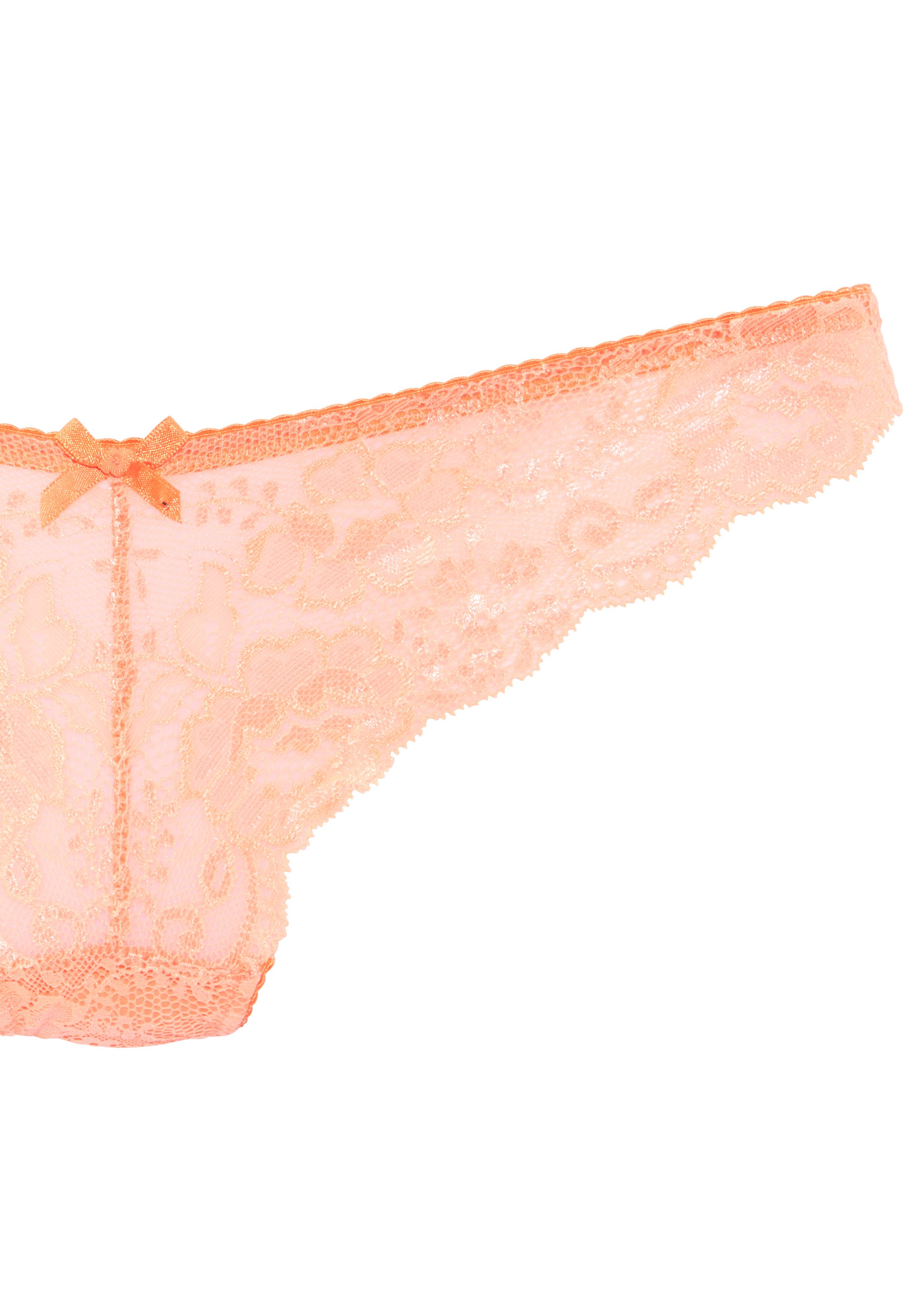 LASCANA String aus schöner Vollspitze und Schleife – Bild 4 von 5