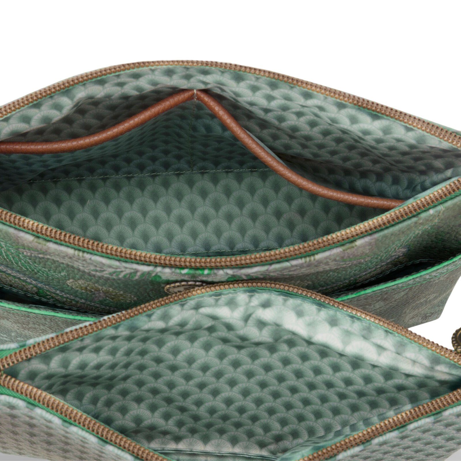 kleiner mit green Studio Extratasche Cosmetic Kosmetiktasche PiP Bag Kyoto Festival, Combi