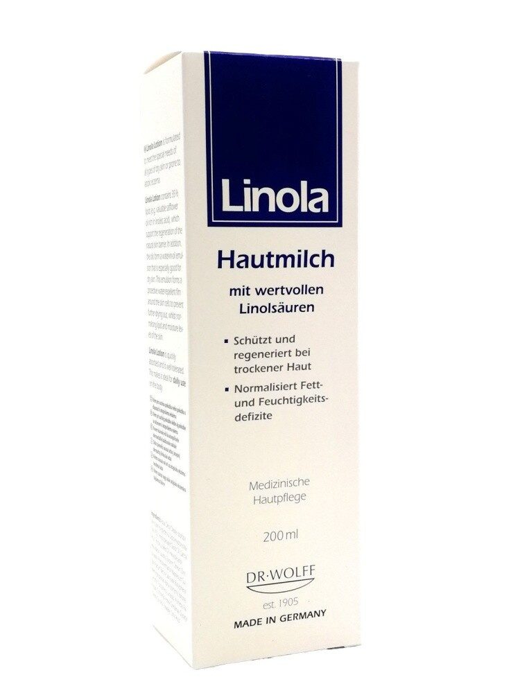 Linola Feuchtigkeitscreme LINOLA Hautmilch 200ml PZN 04024782