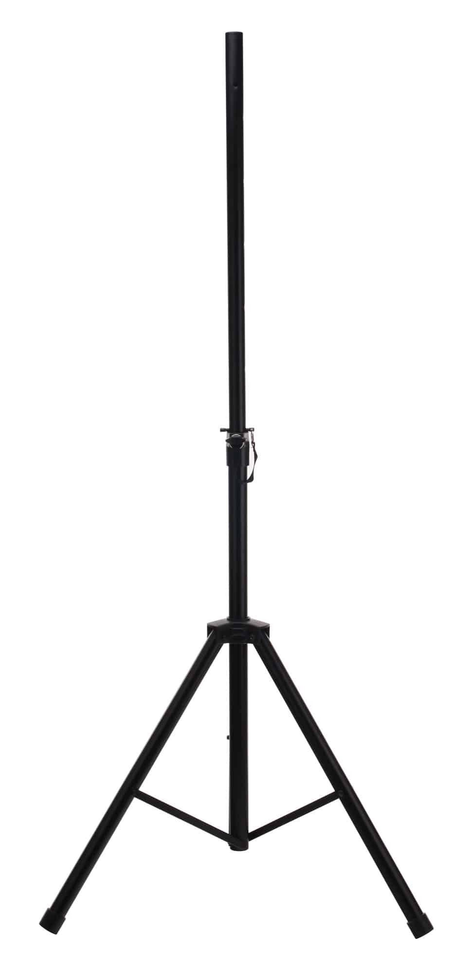 McGrey Lautsprecherständer Boxenstativ Stahl - stabile, extra breite Dreibein-Konstruktion, (bis 0 Zoll, SPS-1, 1-tlg., ausziehbar von ca. 130 - 193 cm)