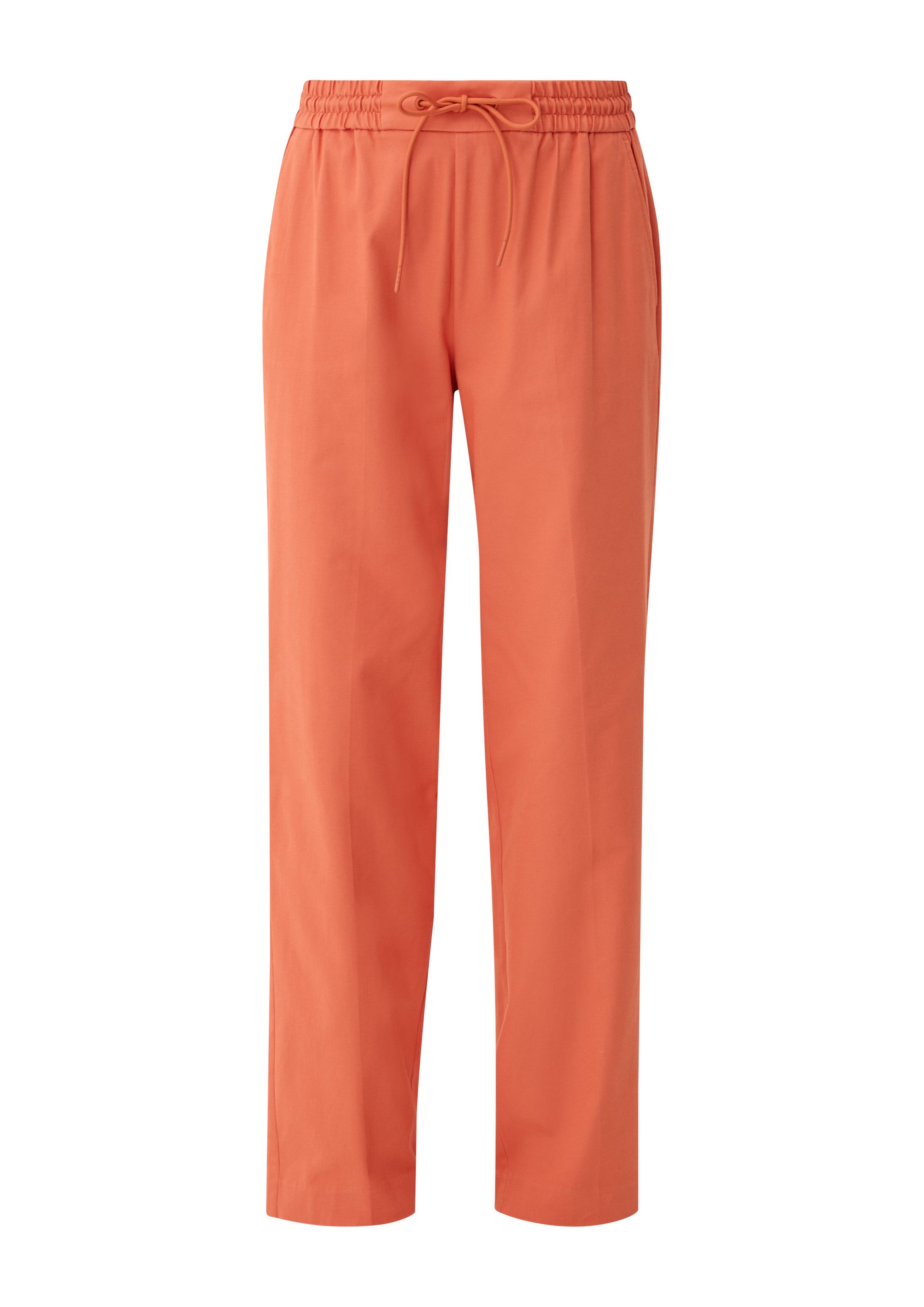 s.Oliver Chinos Hose Loose: Hose mit Elastikbund