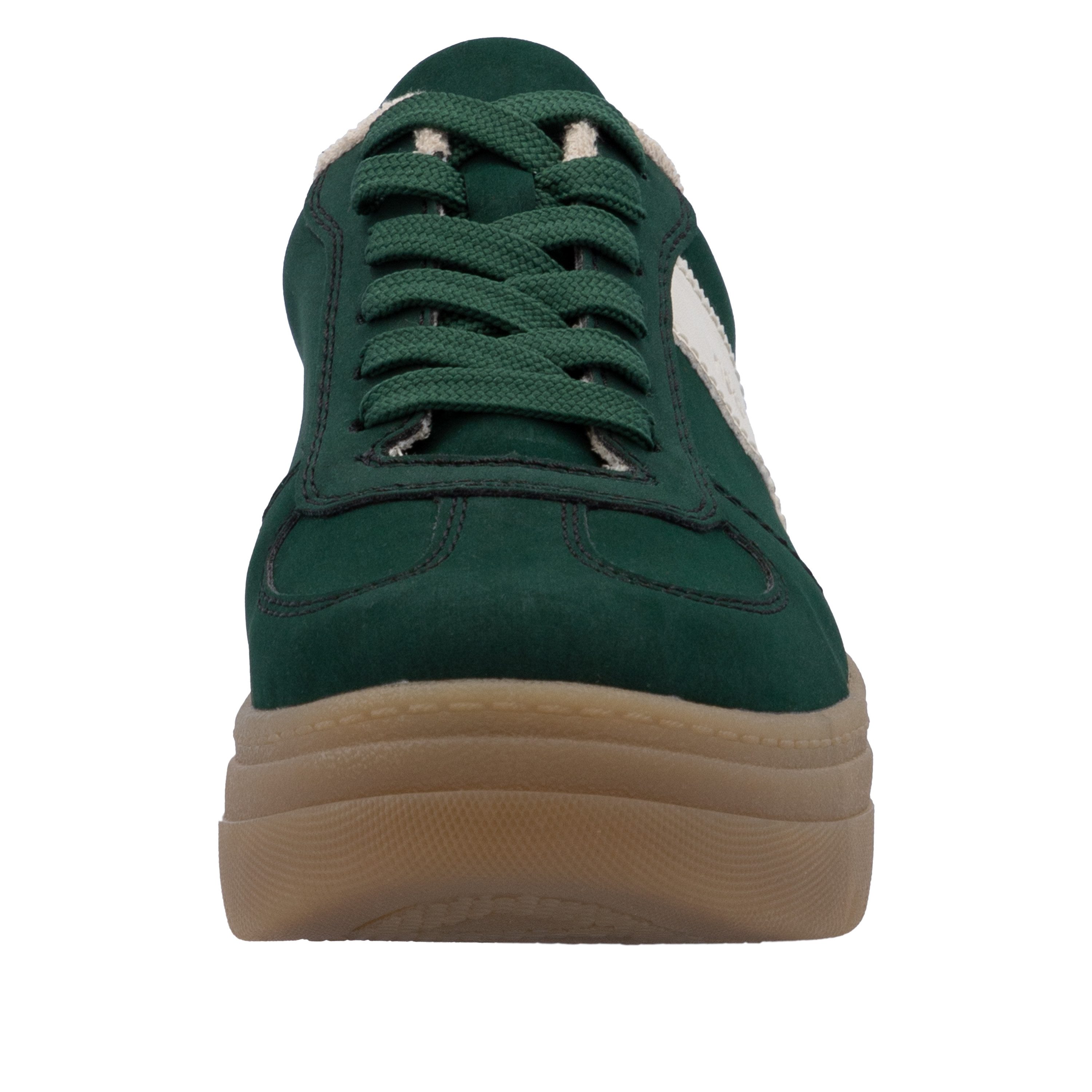 Rieker Plateausneaker Retro-Sneaker, Basket-Sneaker, Schnürer mit softem Schaftrand
