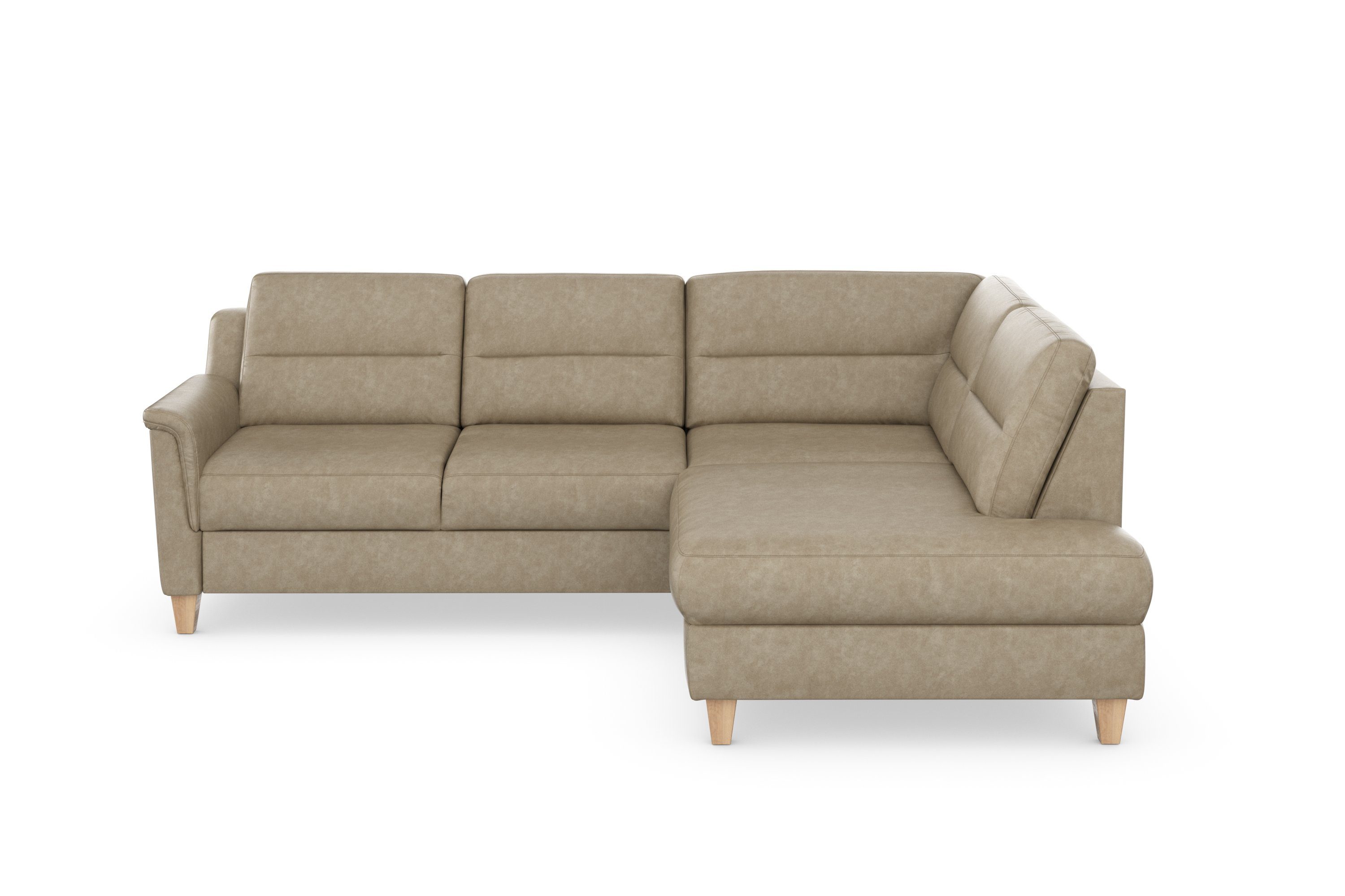 sit&more Ecksofa Federkern, Farö, und wahlweise mit inklusive Bettkasten Bettfunktion