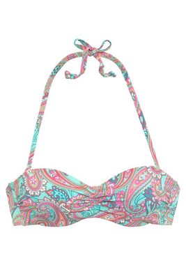Venice Beach Bügel-Bandeau-Bikini-Top Pailsee, in soften Farben