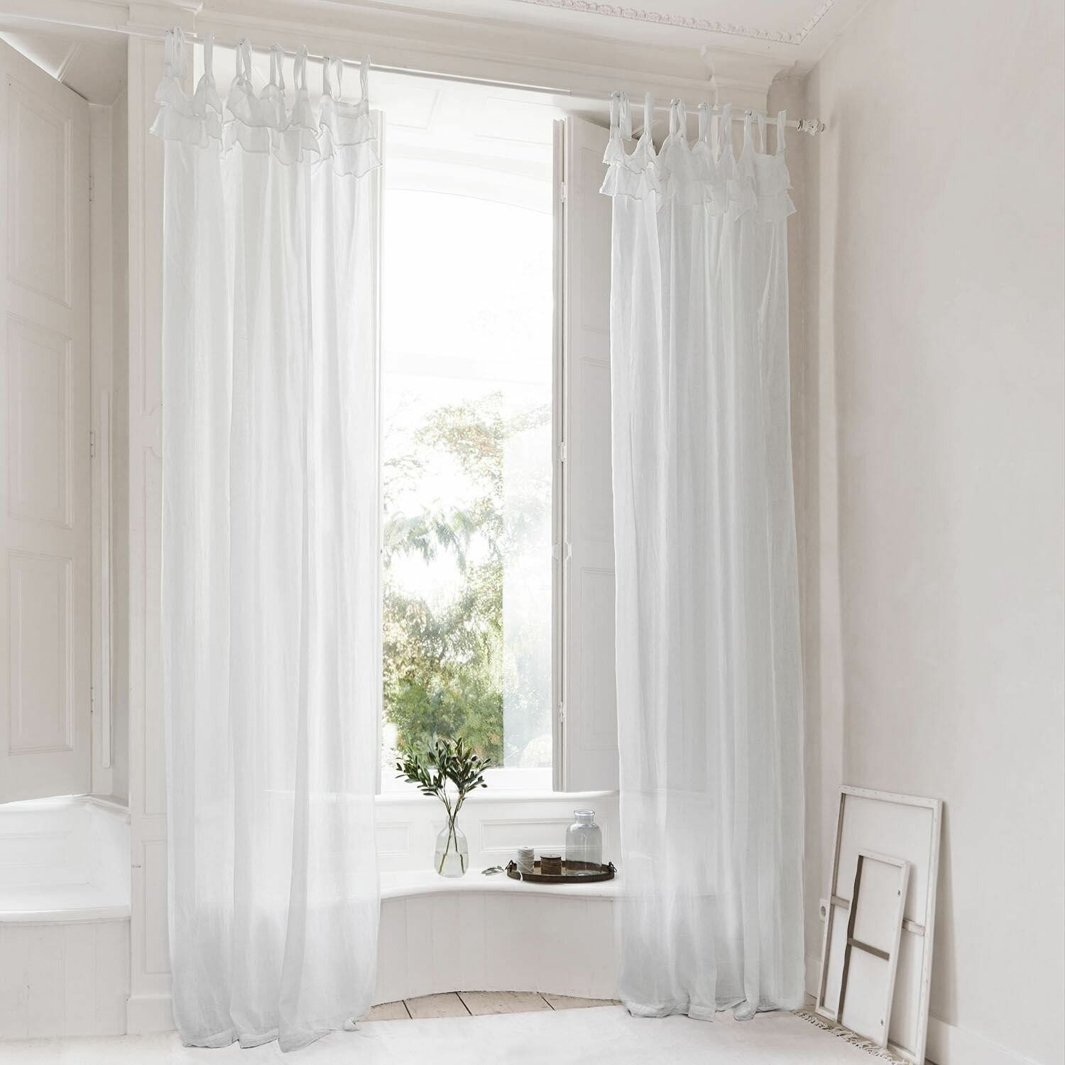 Mirabeau Vorhang Gardine Lawnside weiß