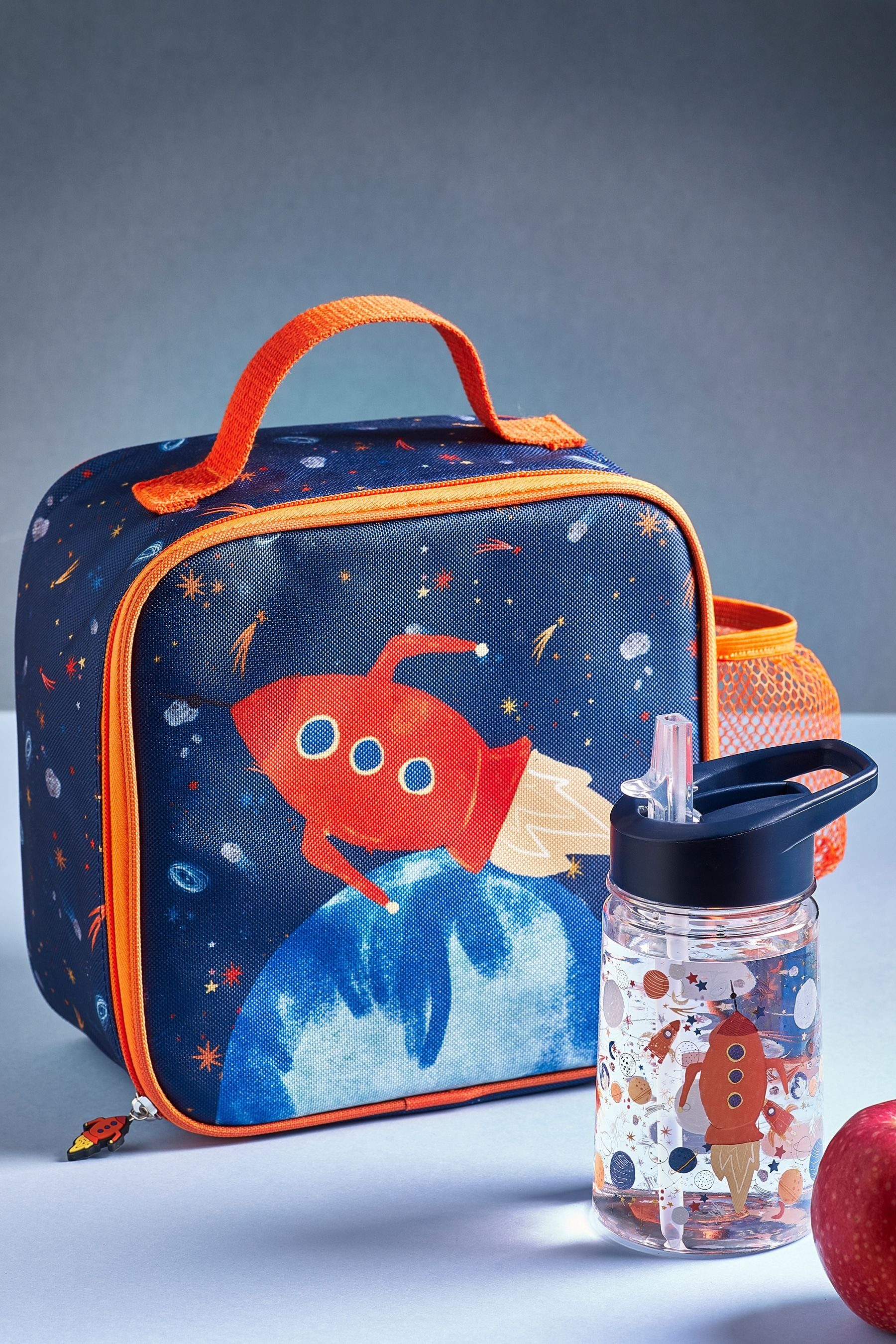 Next Lunchbox Lunchtasche und Wasserflasche im Weltalldesign, Polyester, (1-tlg)