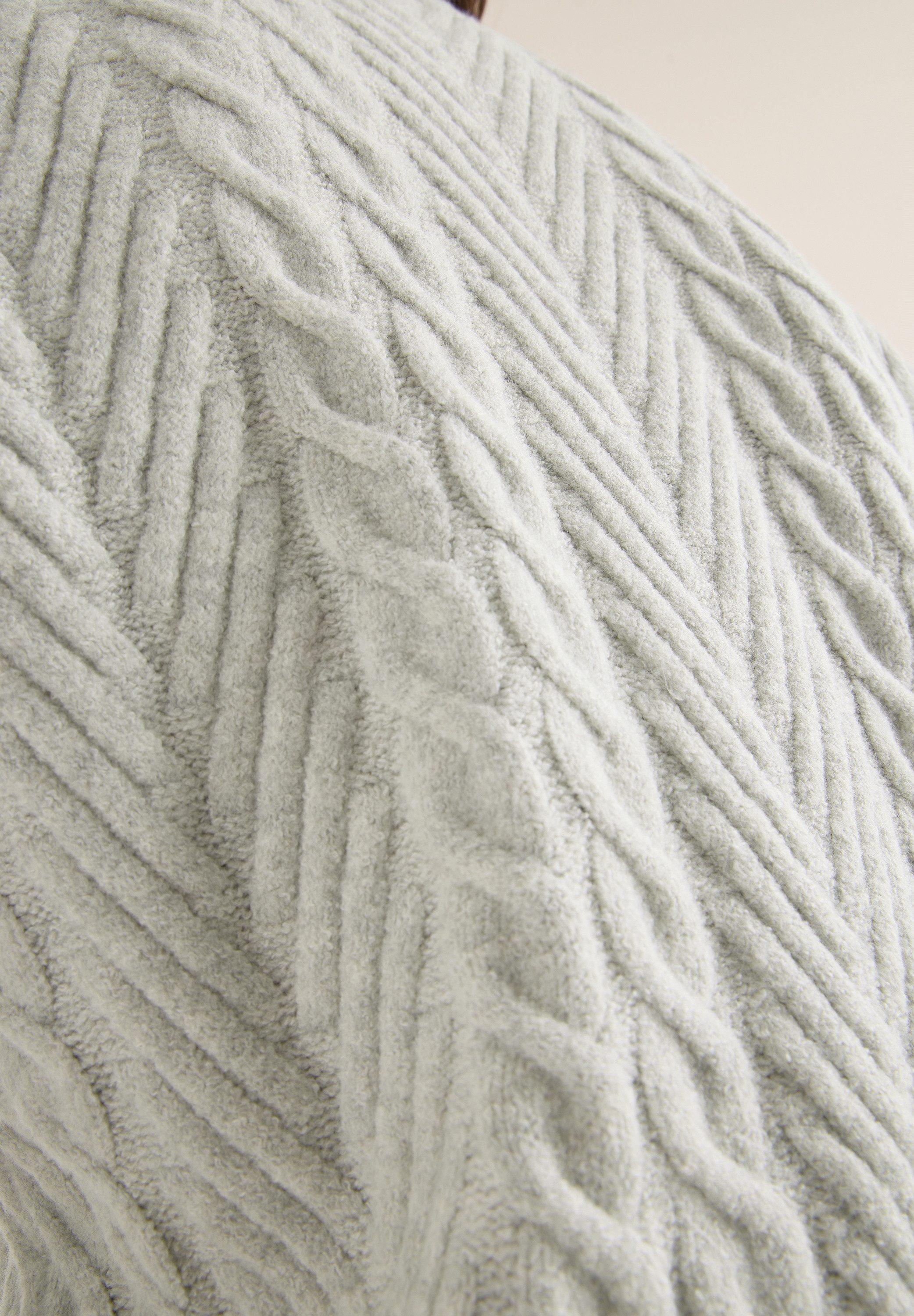 CECIL Strickpullover mit Turtle Neck, Zopfmuster