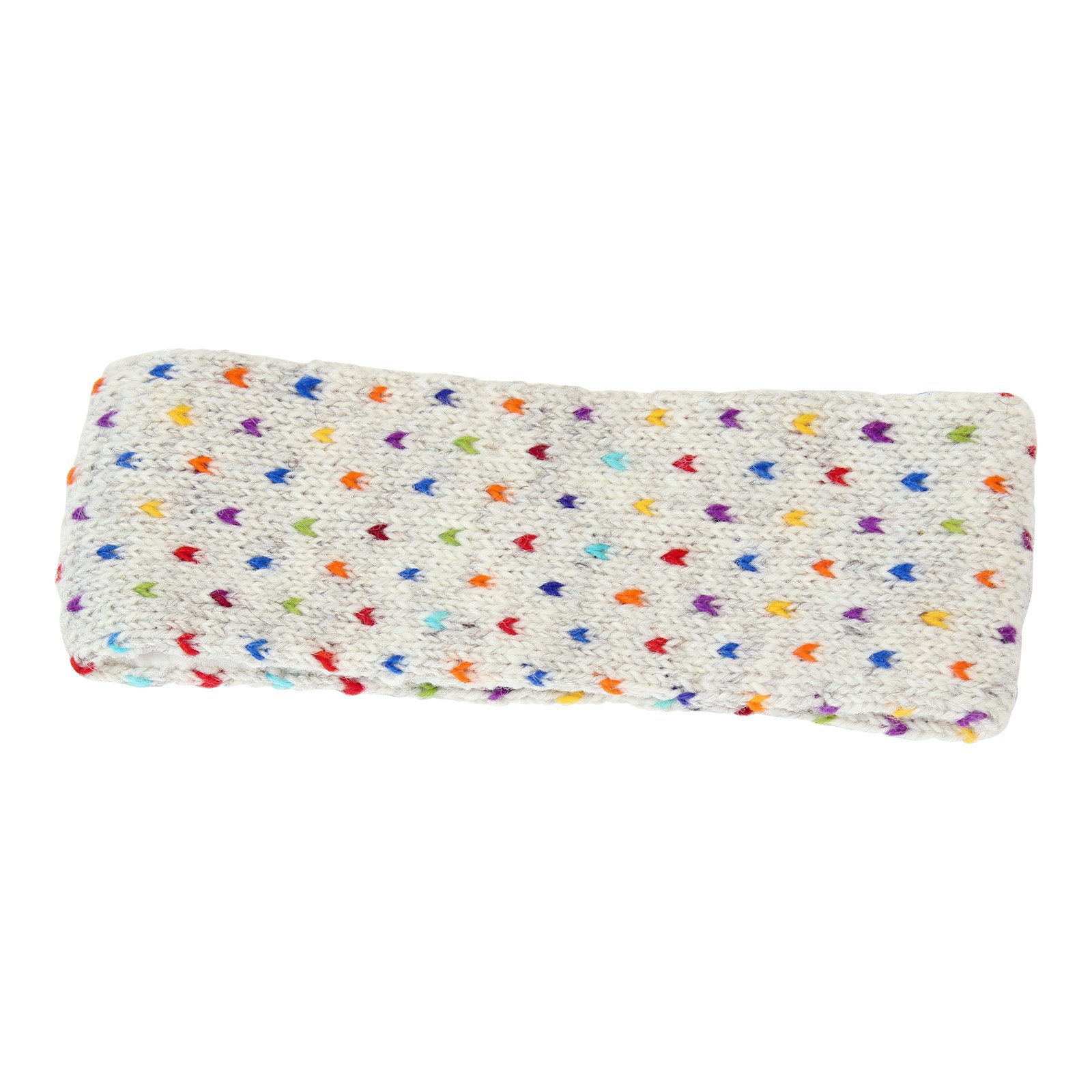 BUDDHA arts&more Stirnband Gemusterte gefütterte Stirnbänder Handarbeit aus Nepal