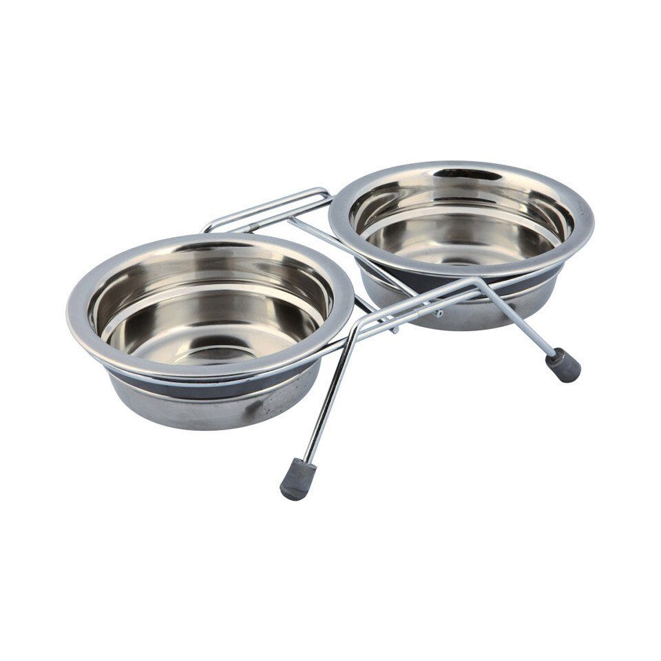 Napf-Set Napf-Set Eat on Feet mit Klapperschutz
