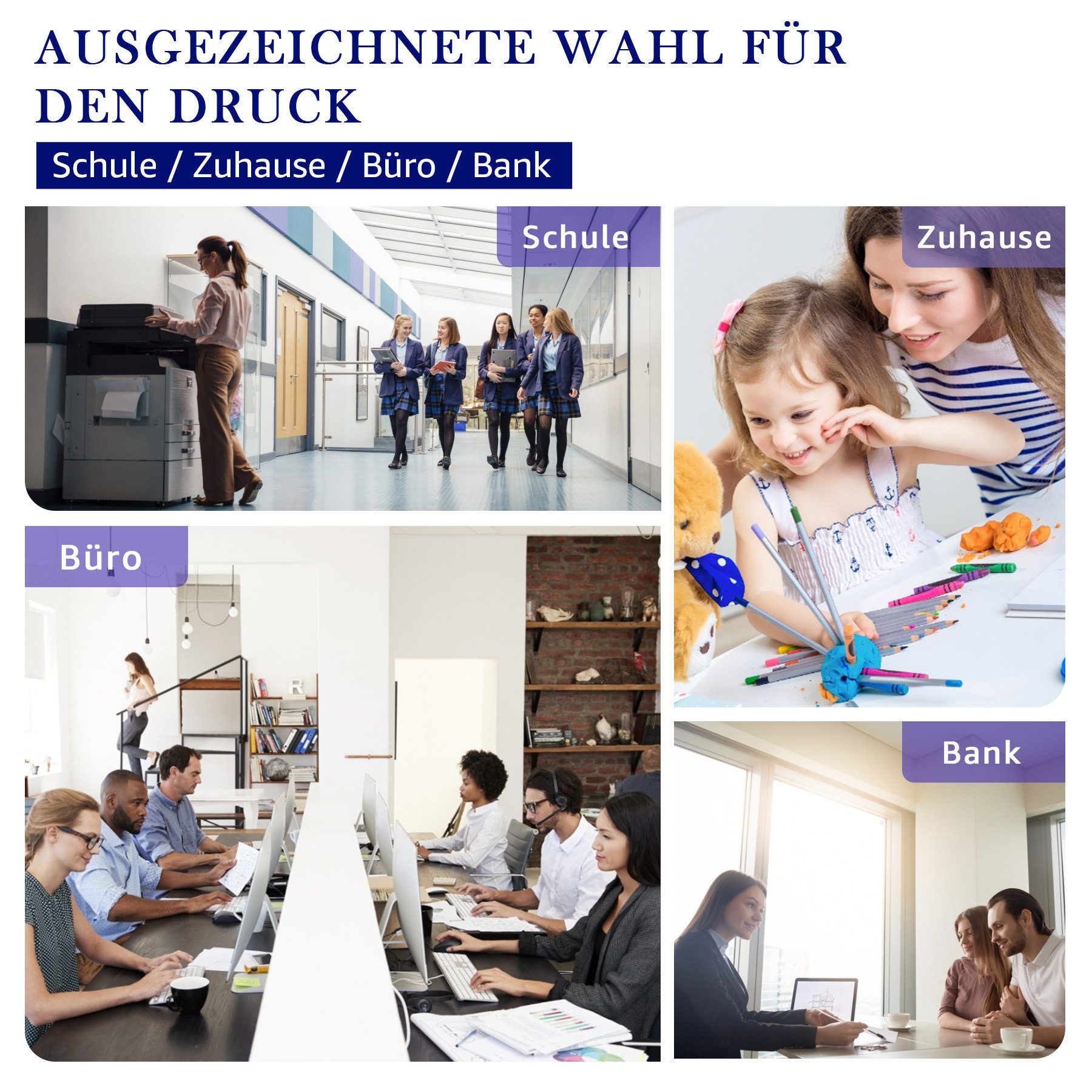 MOOHO Tonerpatrone CLT-404S CLT-P404C Kompatibel für SAMSUNG Xpress, (SL C430, C430W, C480, C48X, C480W, C480FW, C480FN, C432, C432W, 4-St), C433, C433W, C482, C482W, C482FW, C483, C483W, C483FW