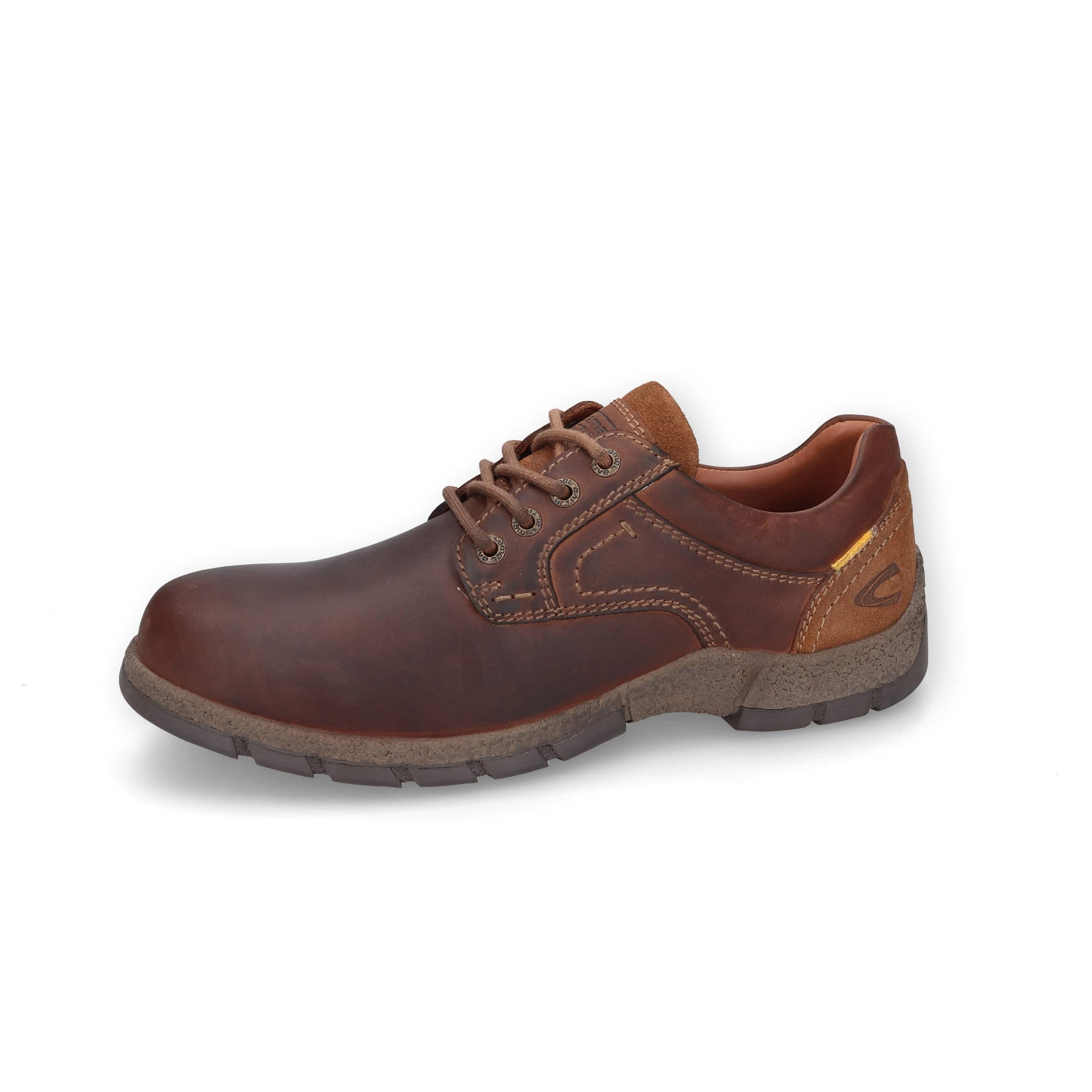 camel active Low Cut crazy horse TAN Schnürschuh günstig online kaufen