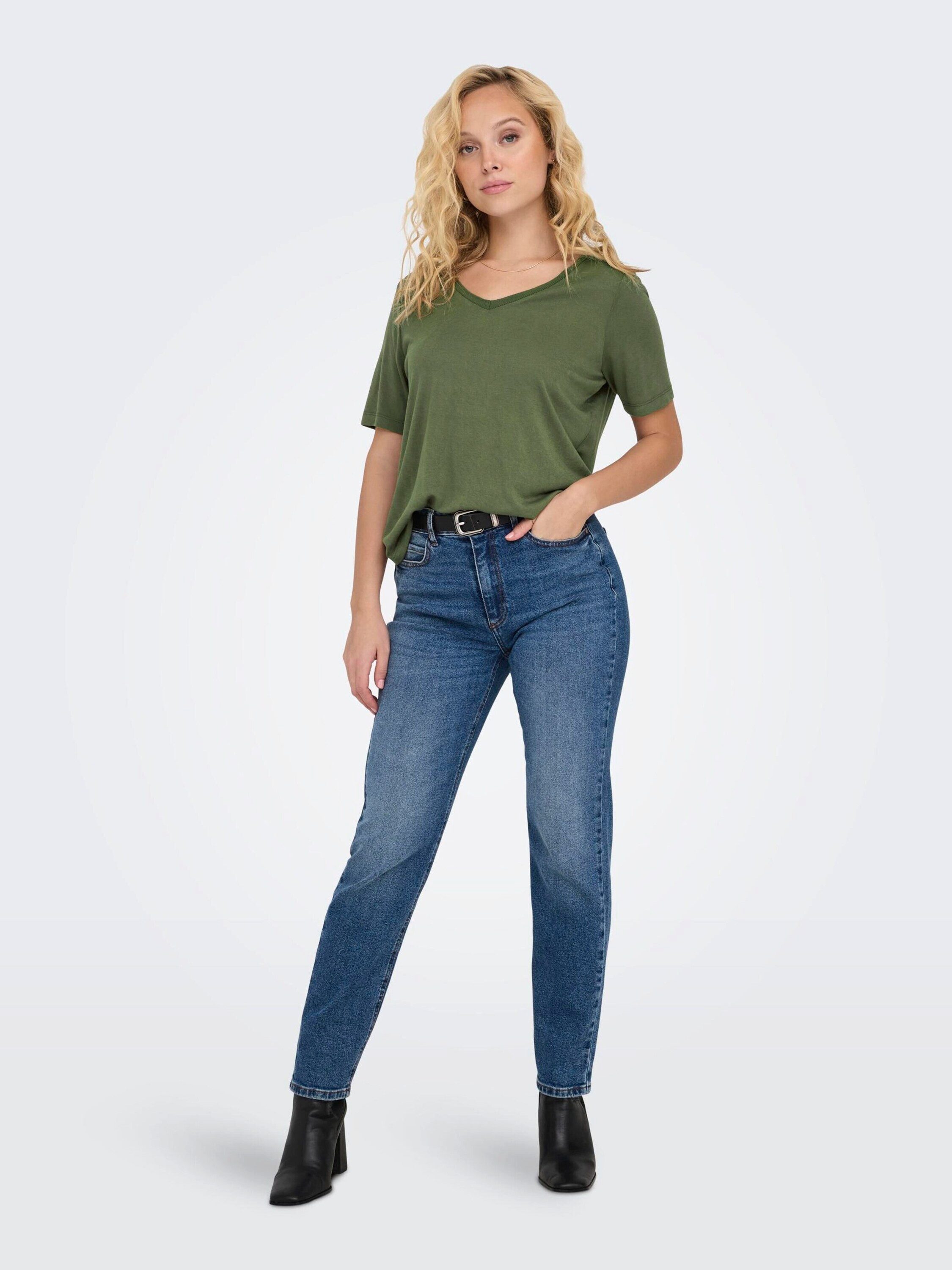 ONLY T-Shirt ONLElise (1-tlg) Plain/ohne Details günstig online kaufen