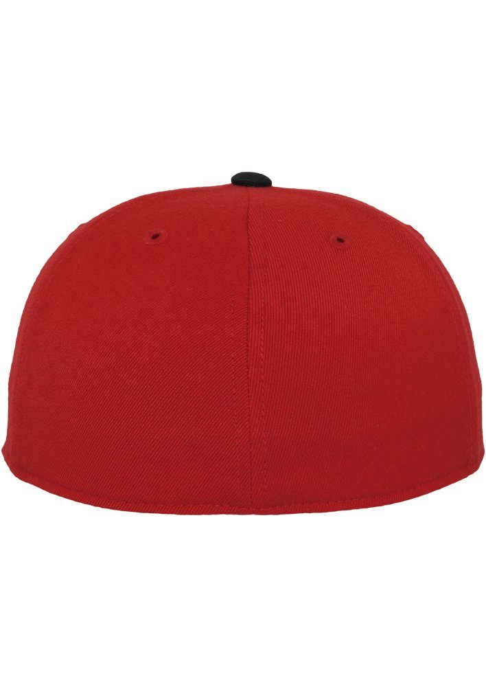 2-Tone Cap Fitted Accessoires Flexfit Flex red/black Premium 210