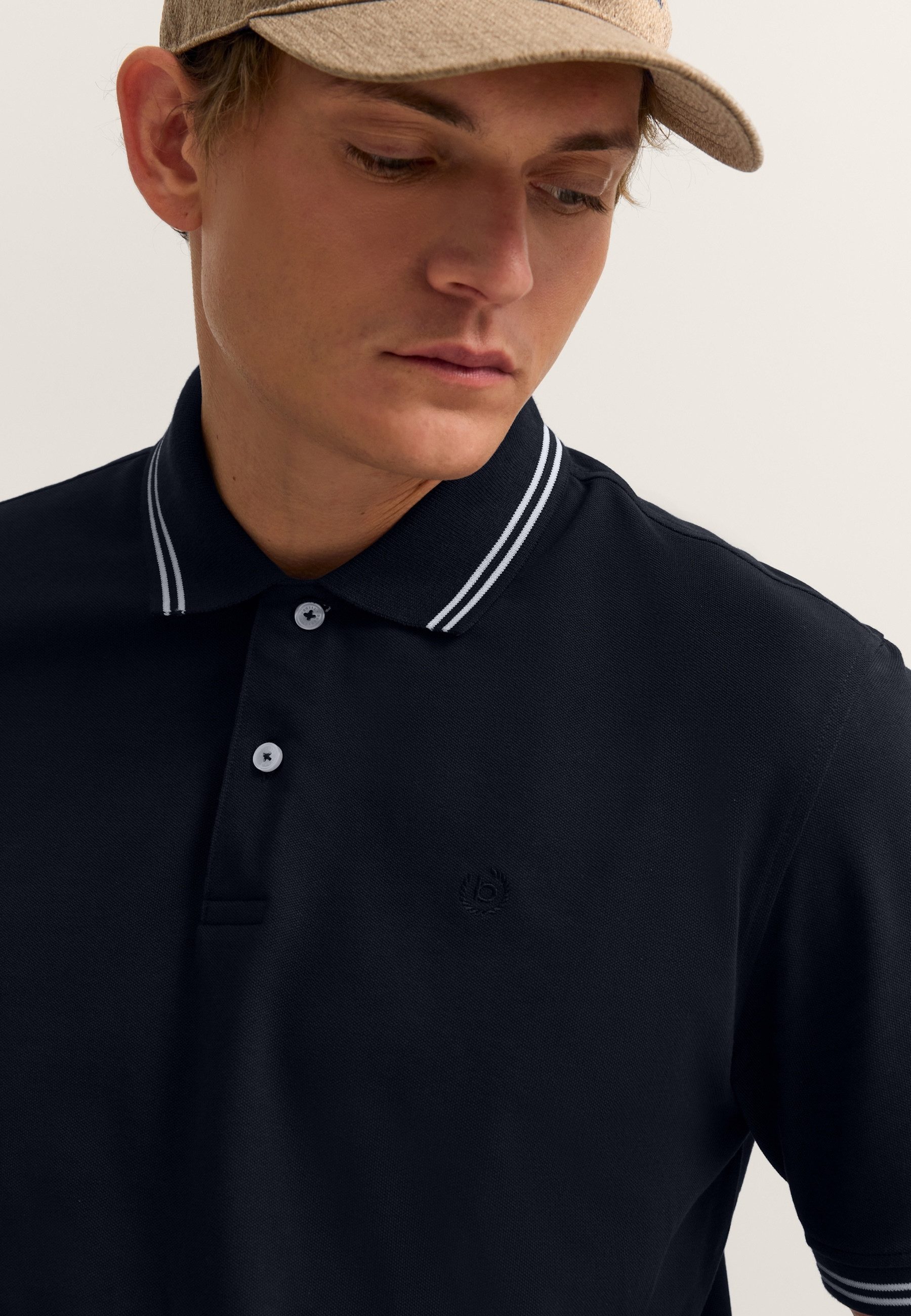 bugatti Poloshirt Modern Fit aus reiner Baumwolle – Bild 4 von 4