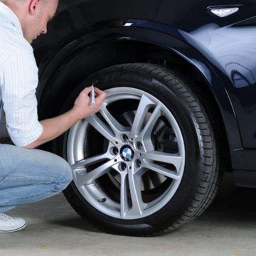 HR GRIP Reifenstift Reifenmarkierungsstift Reifenmarker wasserdicht weiß, (1-tlg), Waschanlagensicher und Witterungsbeständig