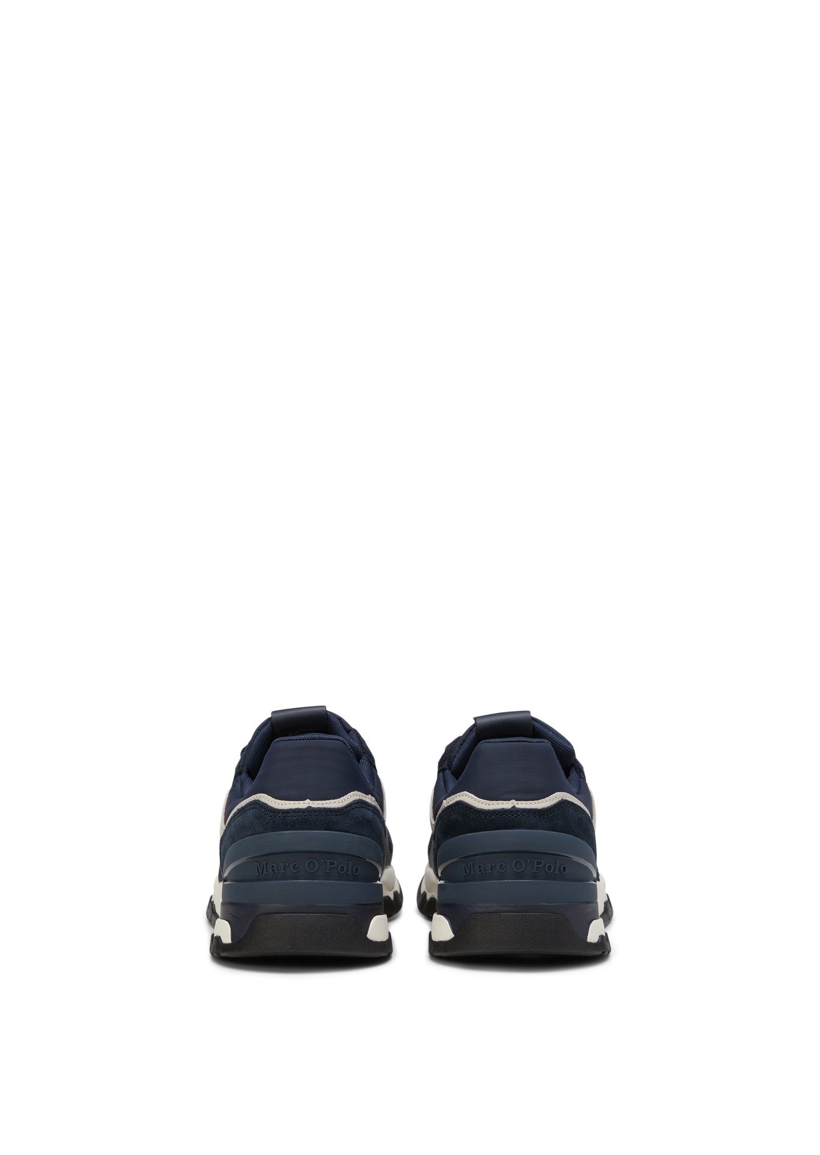 O'Polo Sneaker blau mit Marc Laufsohle zweifarbiger