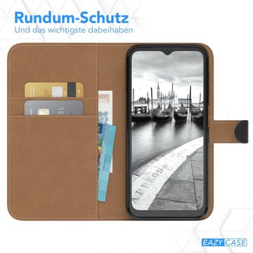 EAZY CASE Handyhülle Uni Bookstyle für Samsung Galaxy A14 5G 6,6 Zoll, Schutzhülle mit Standfunktion Kartenfach Handytasche aufklappbar Etui