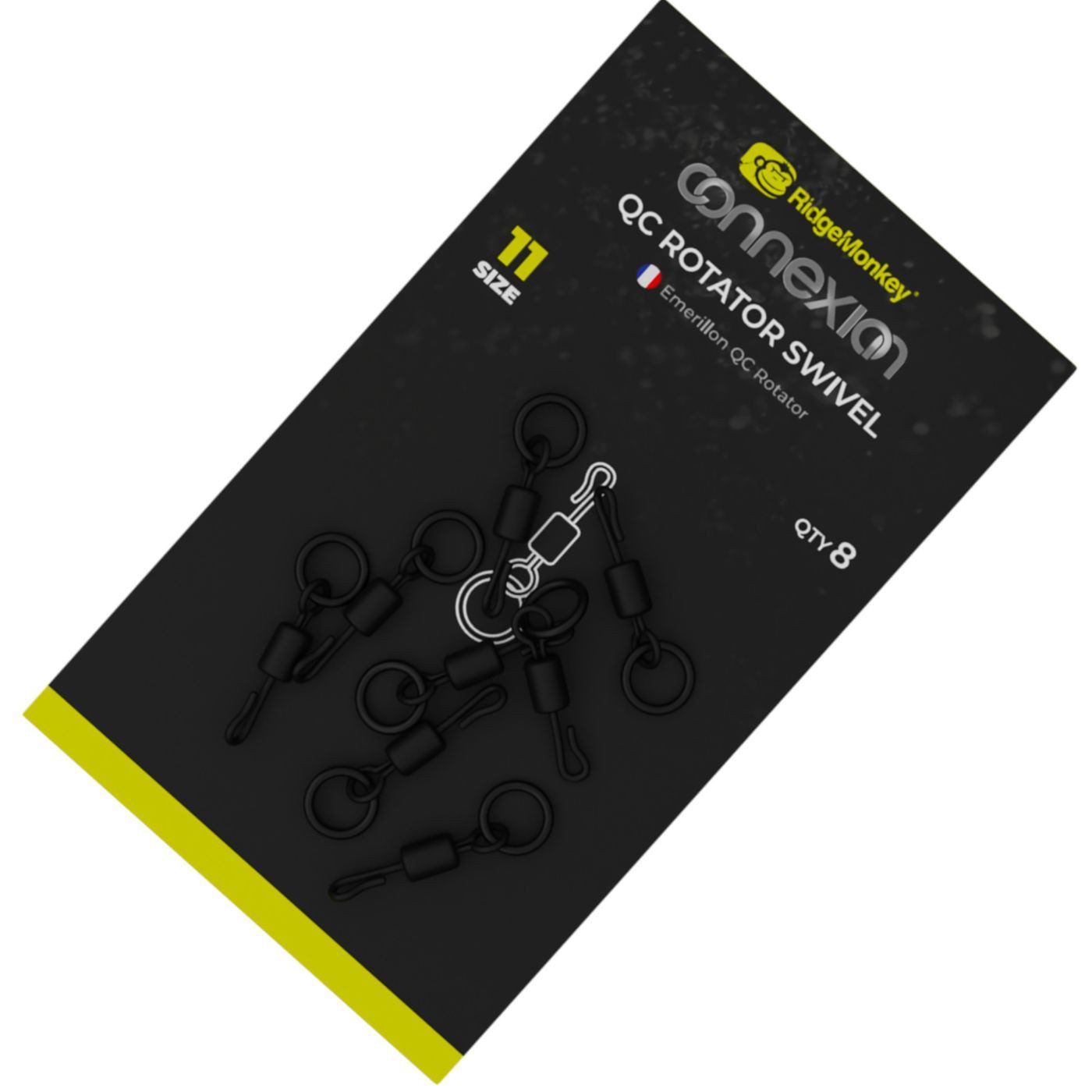 RidgeMonkey® Schnurverbinder RidgeMonkey Quick Change Rotator Swivel Gr. 11 - 8 Karpfenwirbel, (1-St)