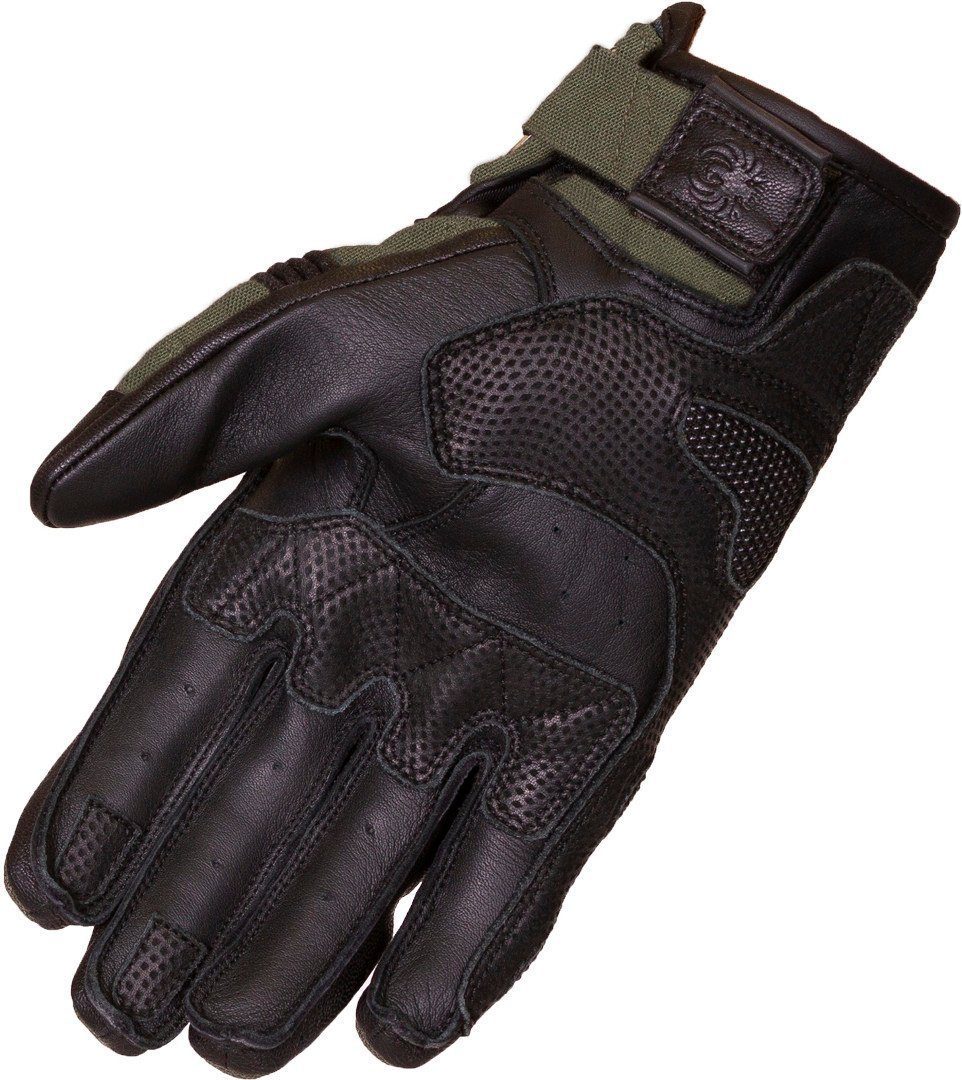 Merlin Motorradhandschuhe Mahala Motorradhandschuhe Green Raid D3O