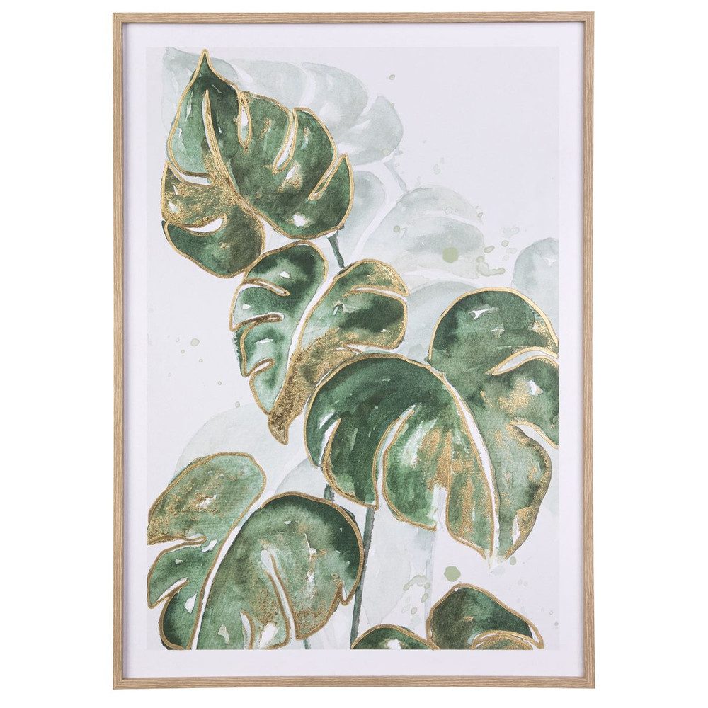 MICA Bilderrahmen Canvasbild - Monstera