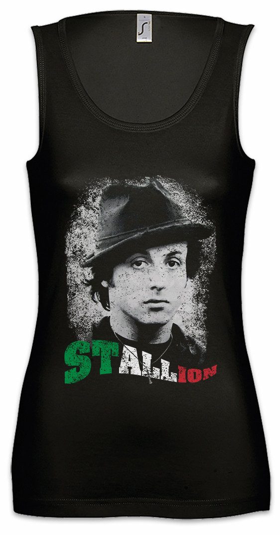 Urban Backwoods Tanktop Stallion Ärmelloses Damen T-Shirt Rocky Sylvester B günstig online kaufen