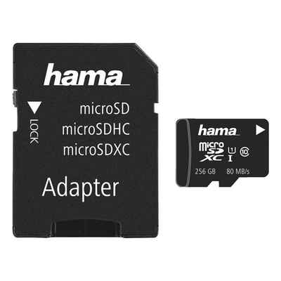 Hama Class 10 UHS-I Speicherkarte (256 GB, für Full-HD- und 3D-Videos geeignet)
