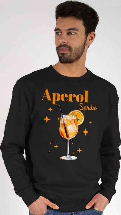 Shirtracer Sweatshirt Aperol Spritz Kostüm Aperoli Aperollin Freundin Spritztour (1-tlg) Karneval & Fasching