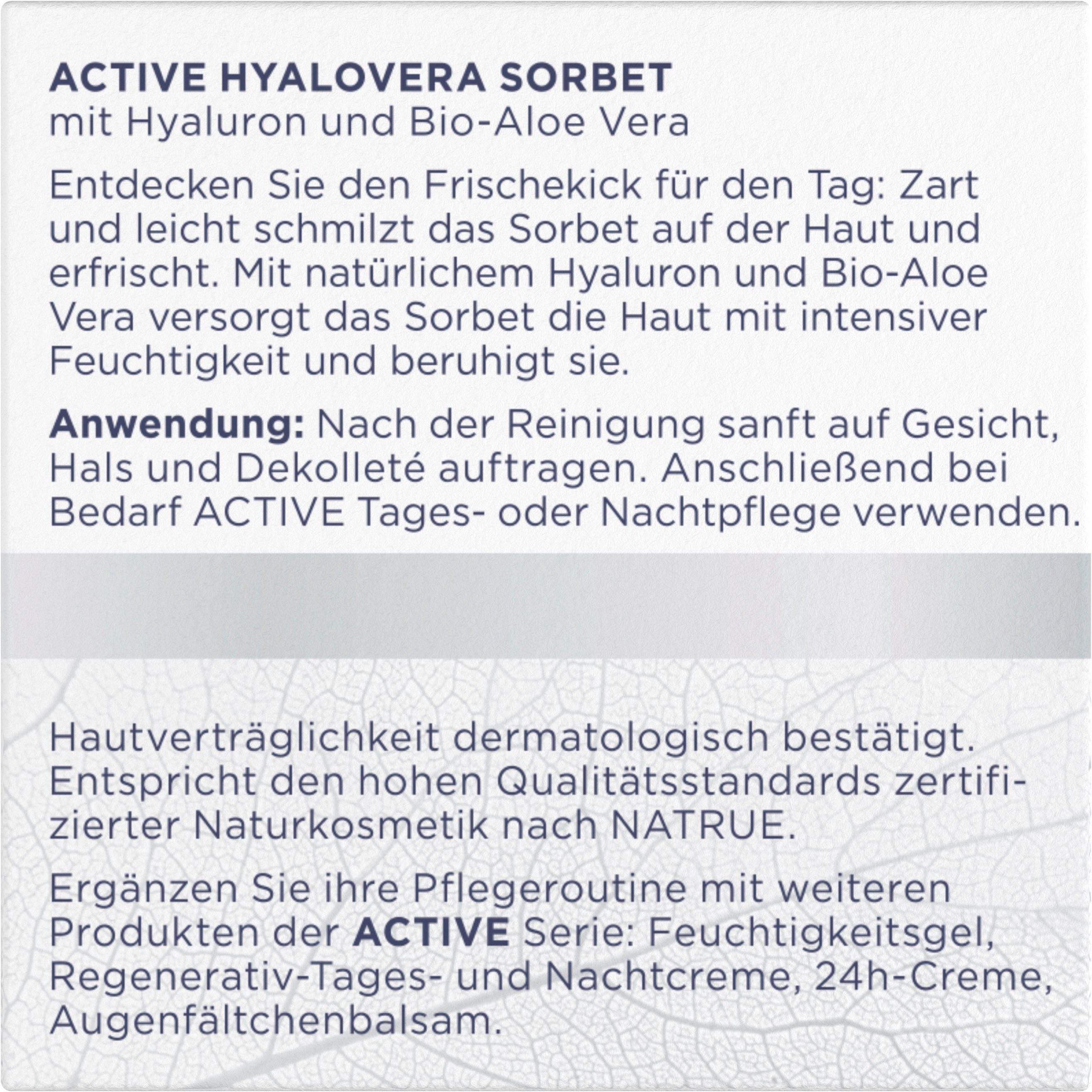 Hyaloevera HELIOTROP Sorbet Active Gesichtsserum