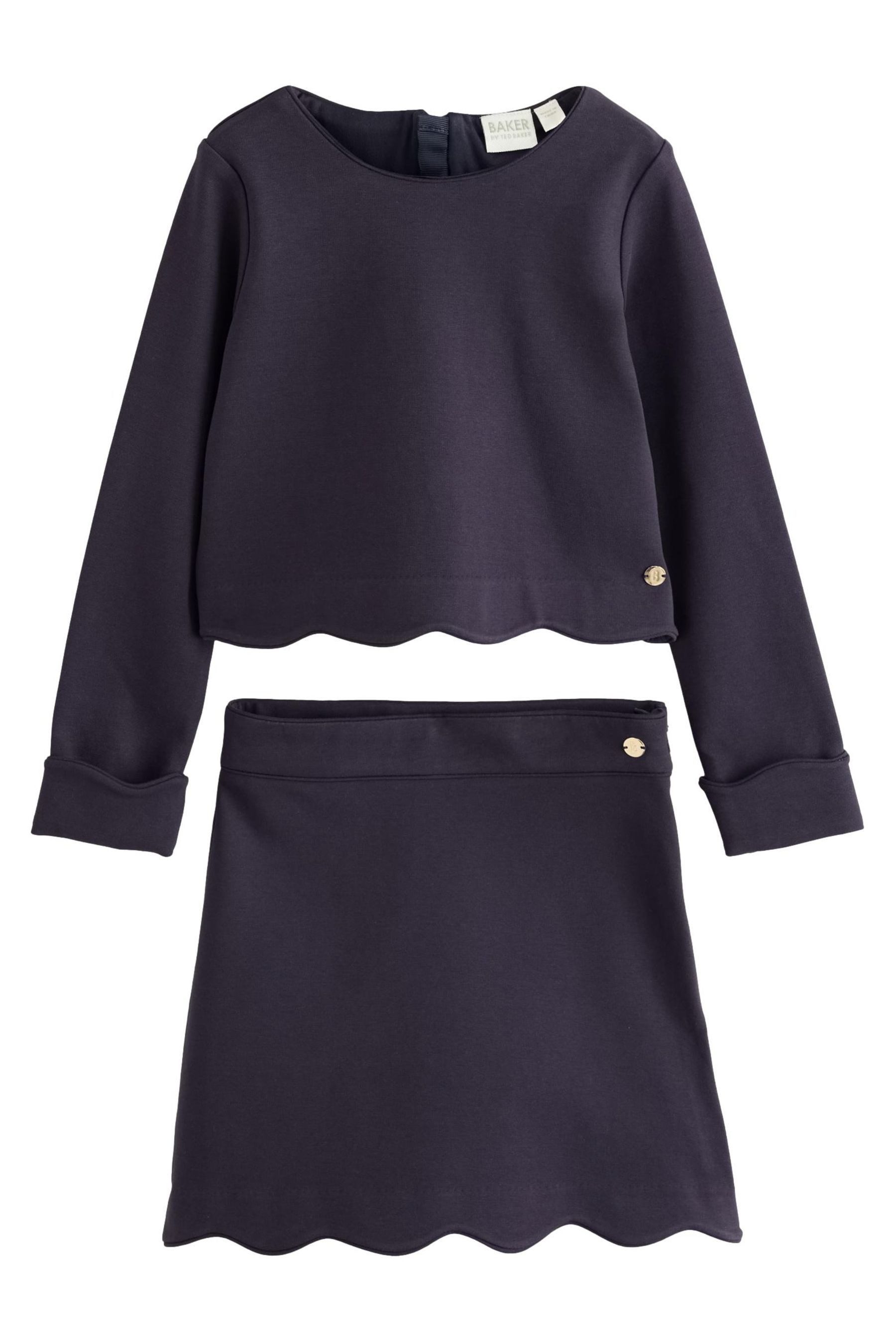Baker by Ted Baker Top & Rock Baker by Ted Baker Oberteil + Rock, 2-teiliges Set (2-tlg)