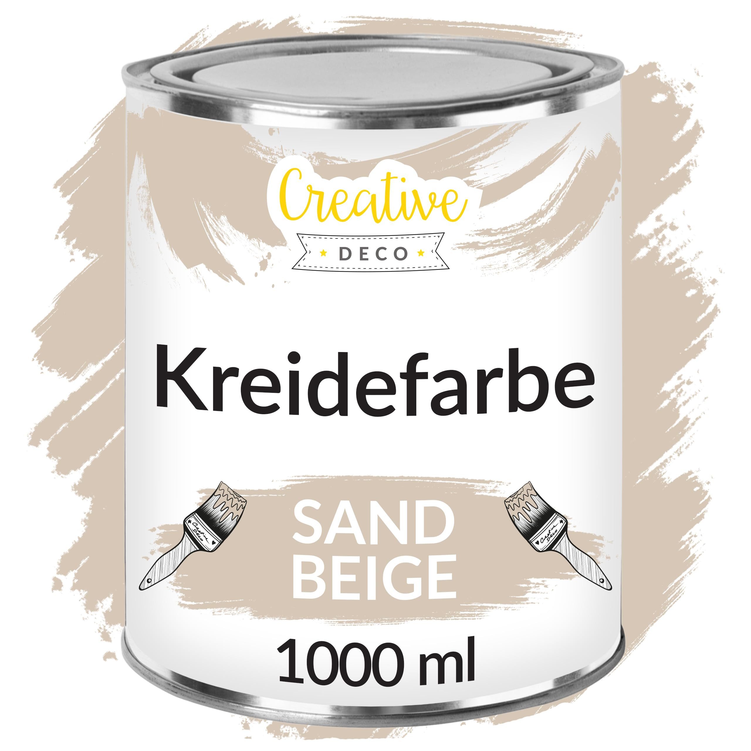 Creative Deco Kreidefarbe Kreidefarbe für Möbel Möbelfarbe Matt