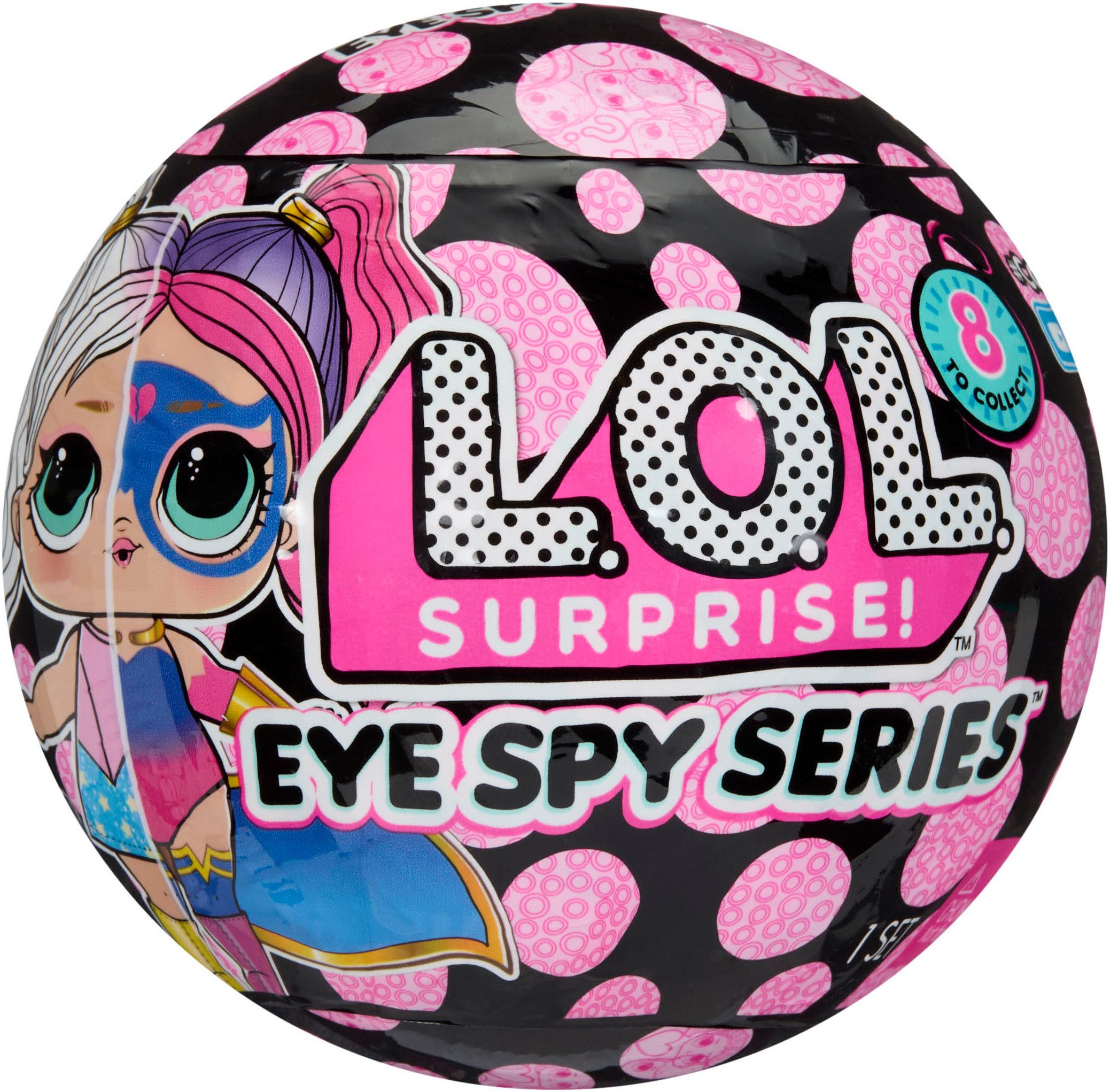 L.O.L. SURPRISE! Anziehpuppe L.O.L. Surprise Eye Spy Tots, mit magischem Farbwechsel; Variante nicht wählbar