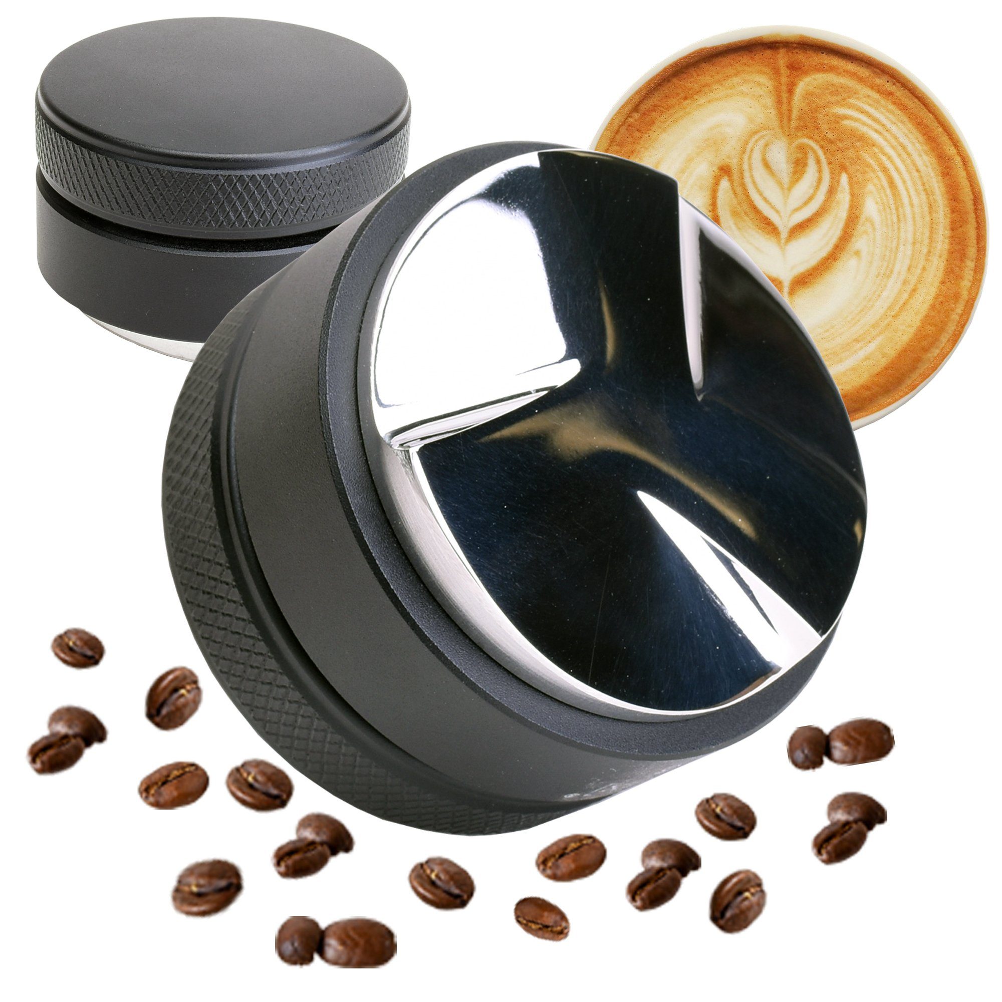 JOEFREX Tamper Coffee Distributor Level - Tamper Dedica für 51mm Delonghi
