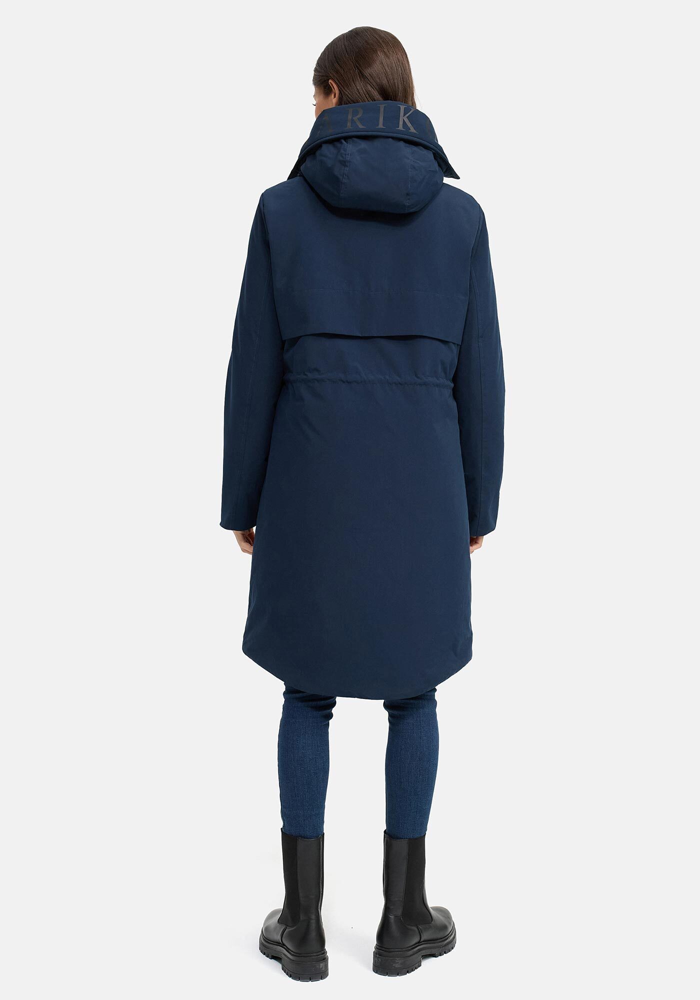 Marikoo Winterjacke Anoukaa langer Parka mit abnehmbarer Kapuze – Bild 4 von 5