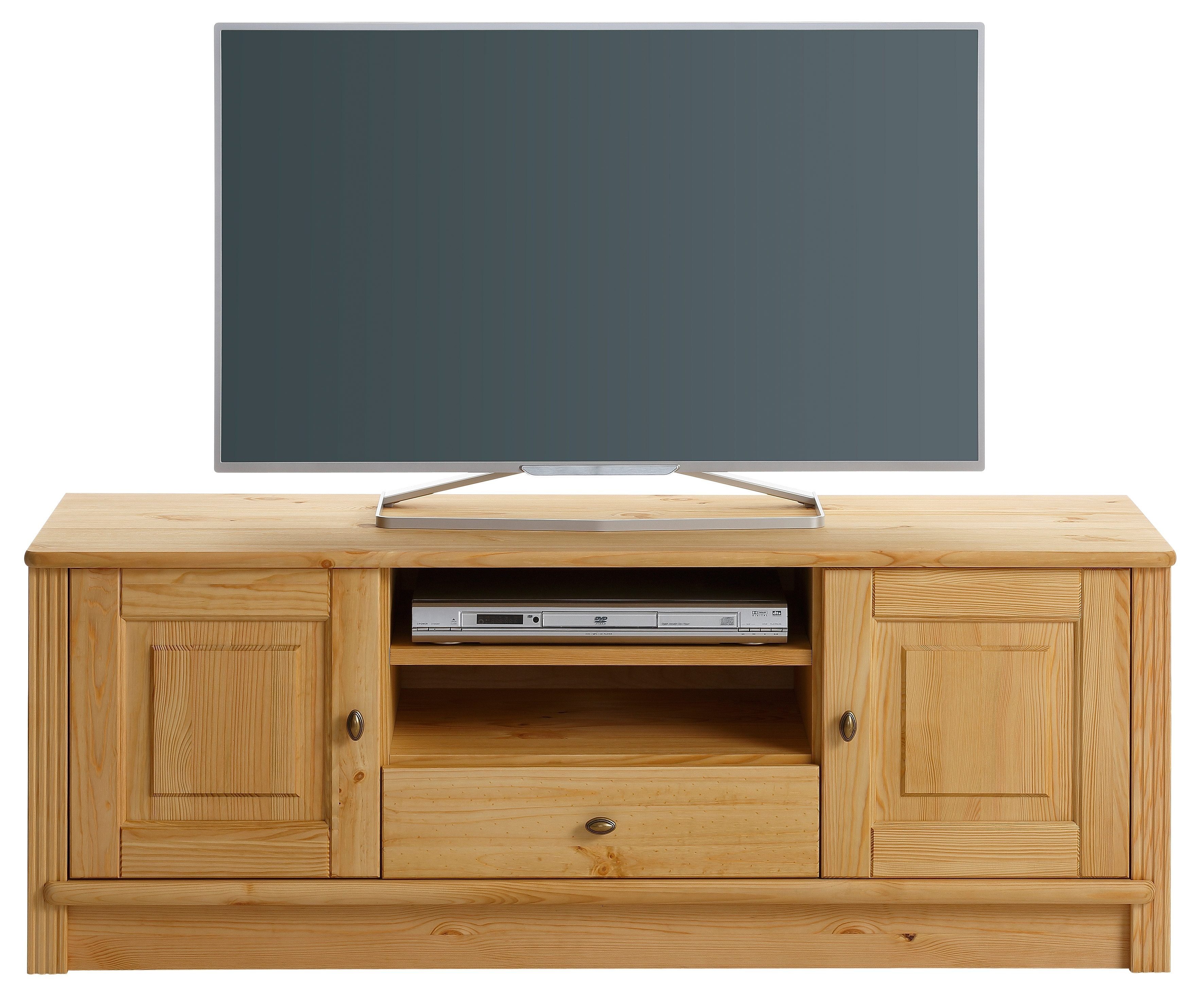 Home affaire TV-Board Soeren, aus massiver Kiefer, Breite 131 cm,  stilvolles Design