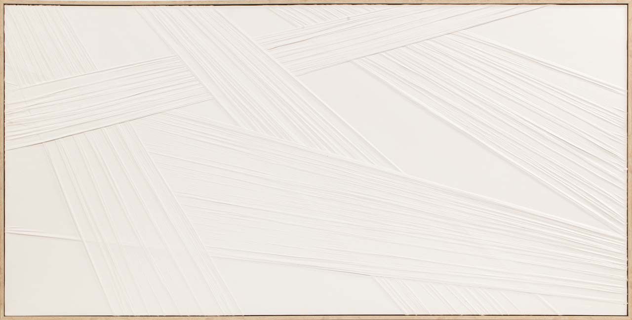ArtUniverse Gemälde Floating Tensions 70 x 140 cm, Abstrakt