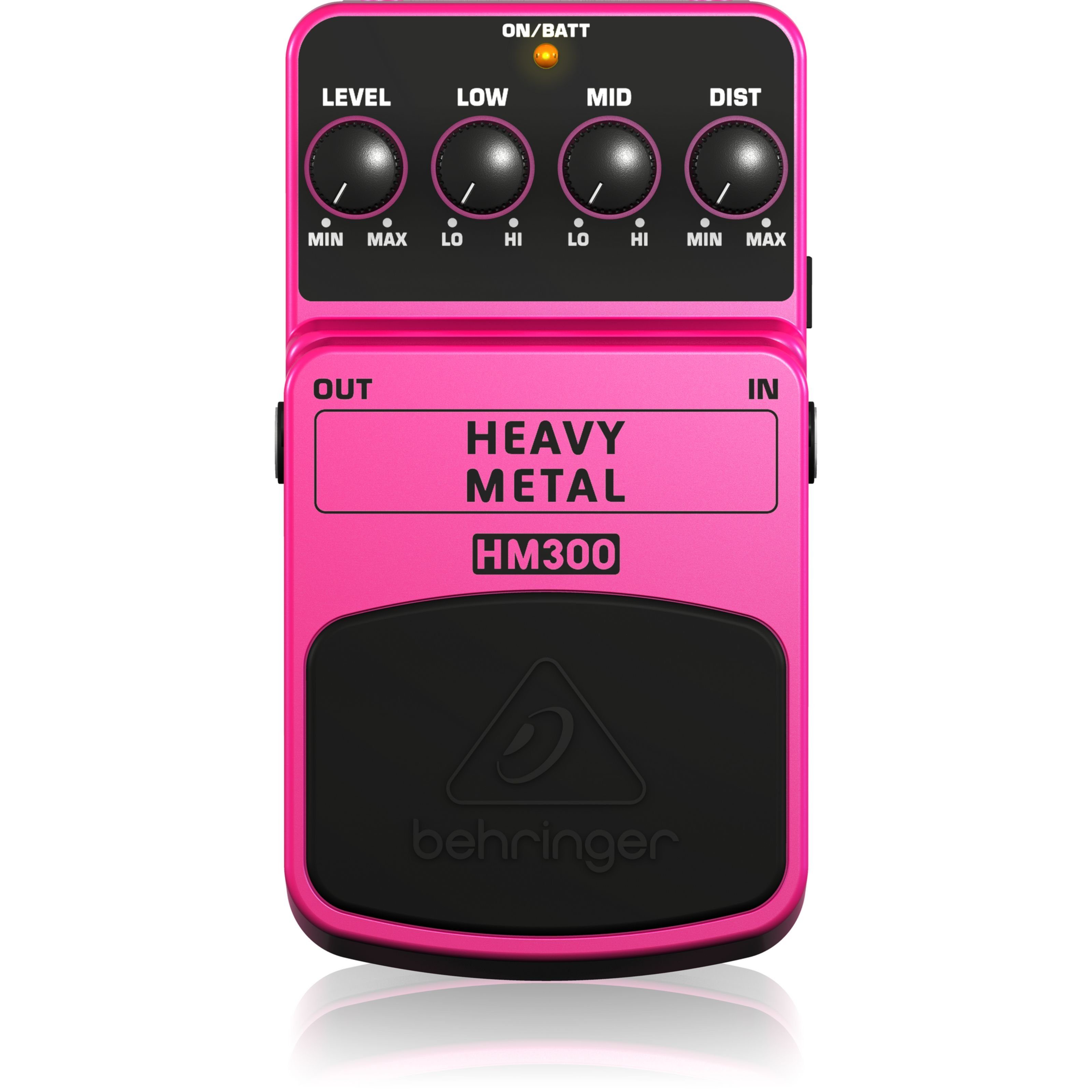 Behringer Musikinstrumentenpedal, (Effekte, Verzerrer), HM300 Heavy Metal - Verzerrer für Gitarren