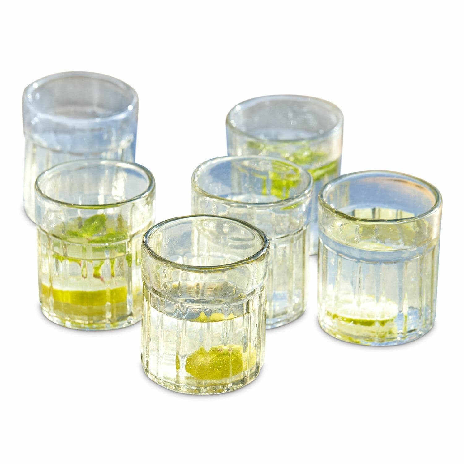 Glas Glas 6er Set Roseville klar