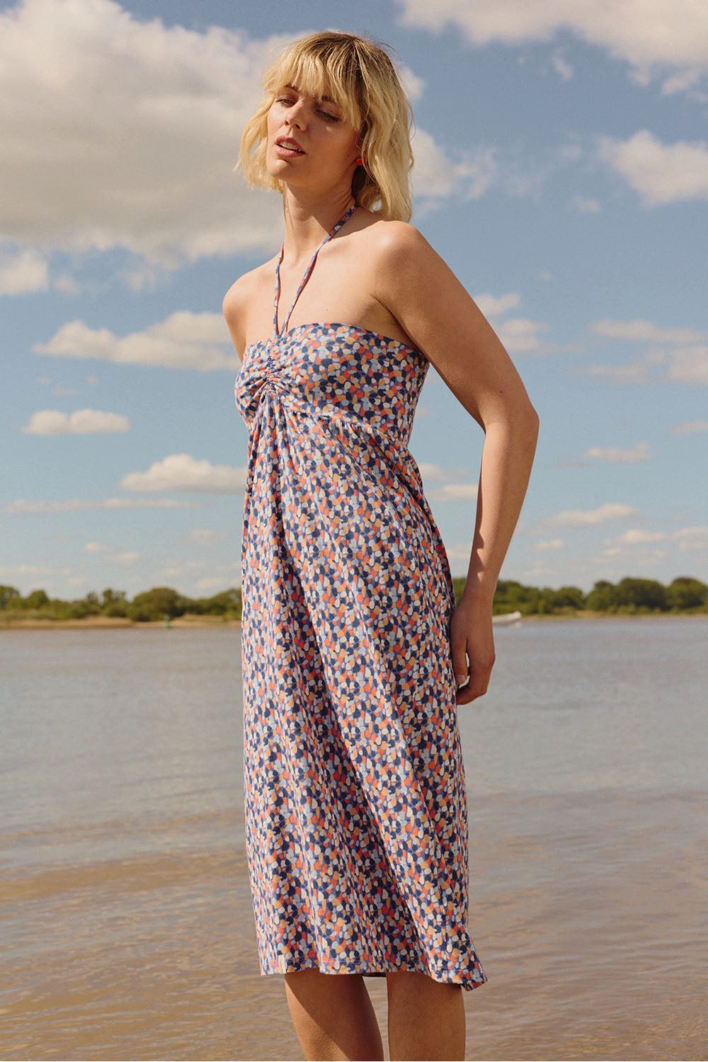 Tranquillo Sommerkleid 2 in 1 - Rock oder Kleid Daanii GOTS 2-in-1: als Rock oder Bandeaukleid tragbar