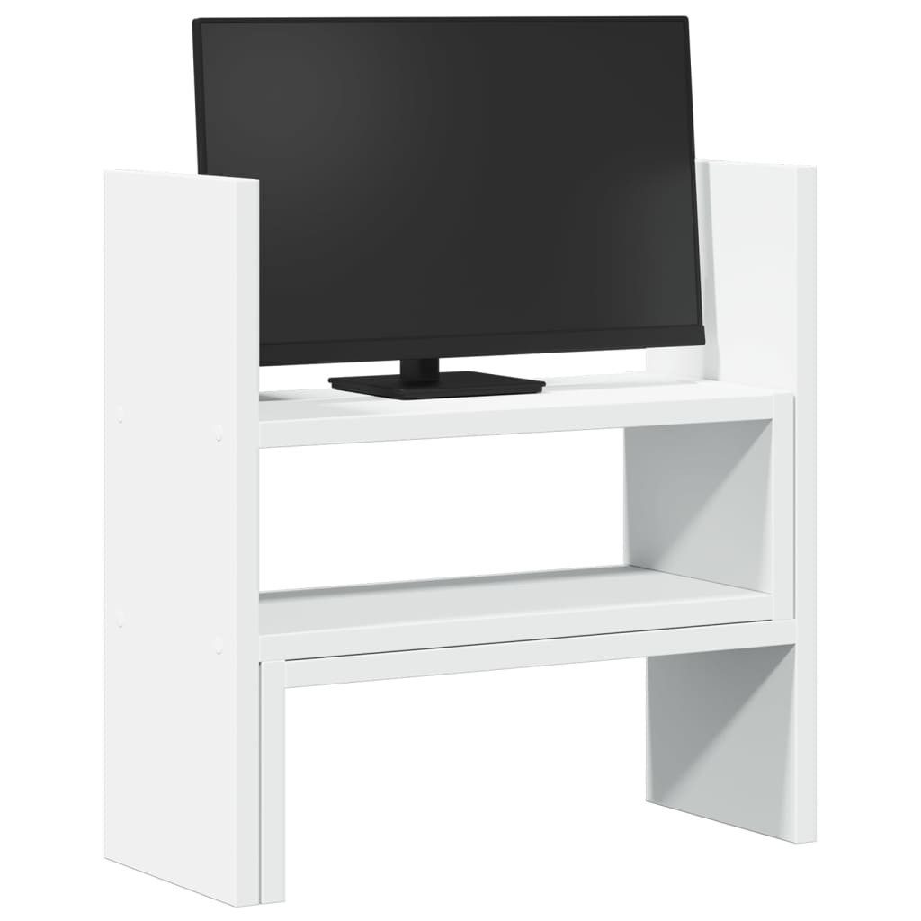 vidaXL Computertisch Schreibtisch-Organizer Verstellbar Weiß 40x17x41 günstig online kaufen