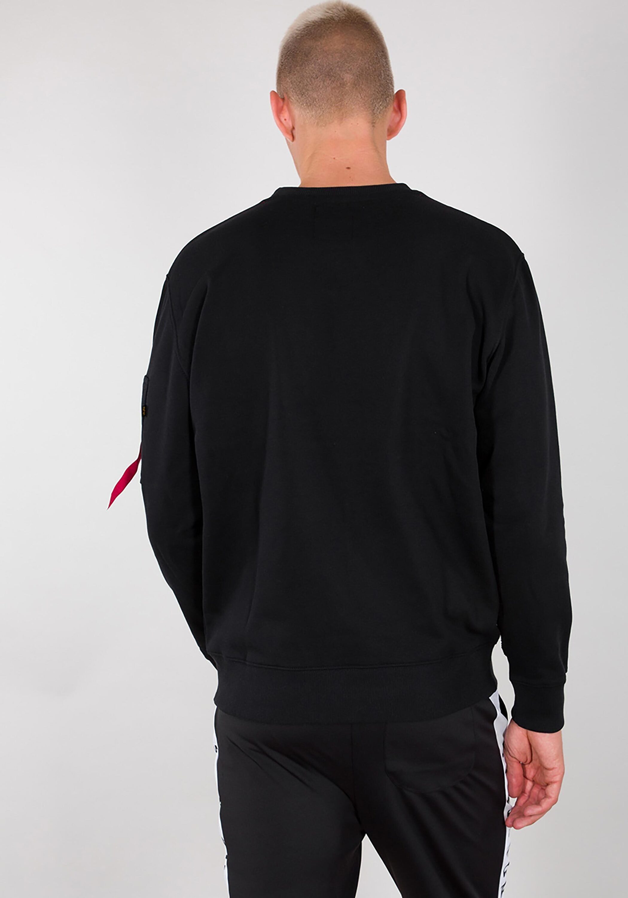 Sweater Men Industries Alpha 3D Logo Sweatshirts - Alpha Sweater black Industries