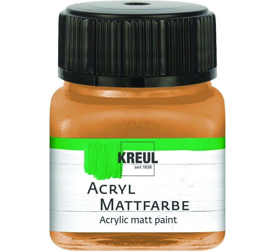 Kreul Künstlerstift Kreul Acryl Mattfarbe ocker 20 ml